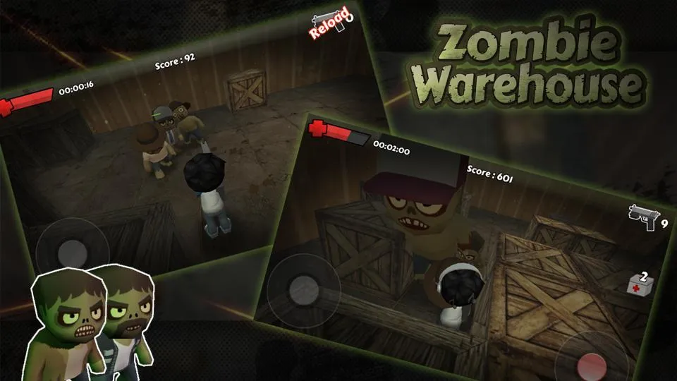 Zombie Warehouse 3D: Recapture | Indus Appstore | Screenshot