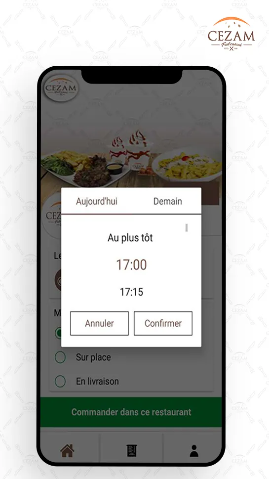 Cezam Restaurants | Indus Appstore | Screenshot