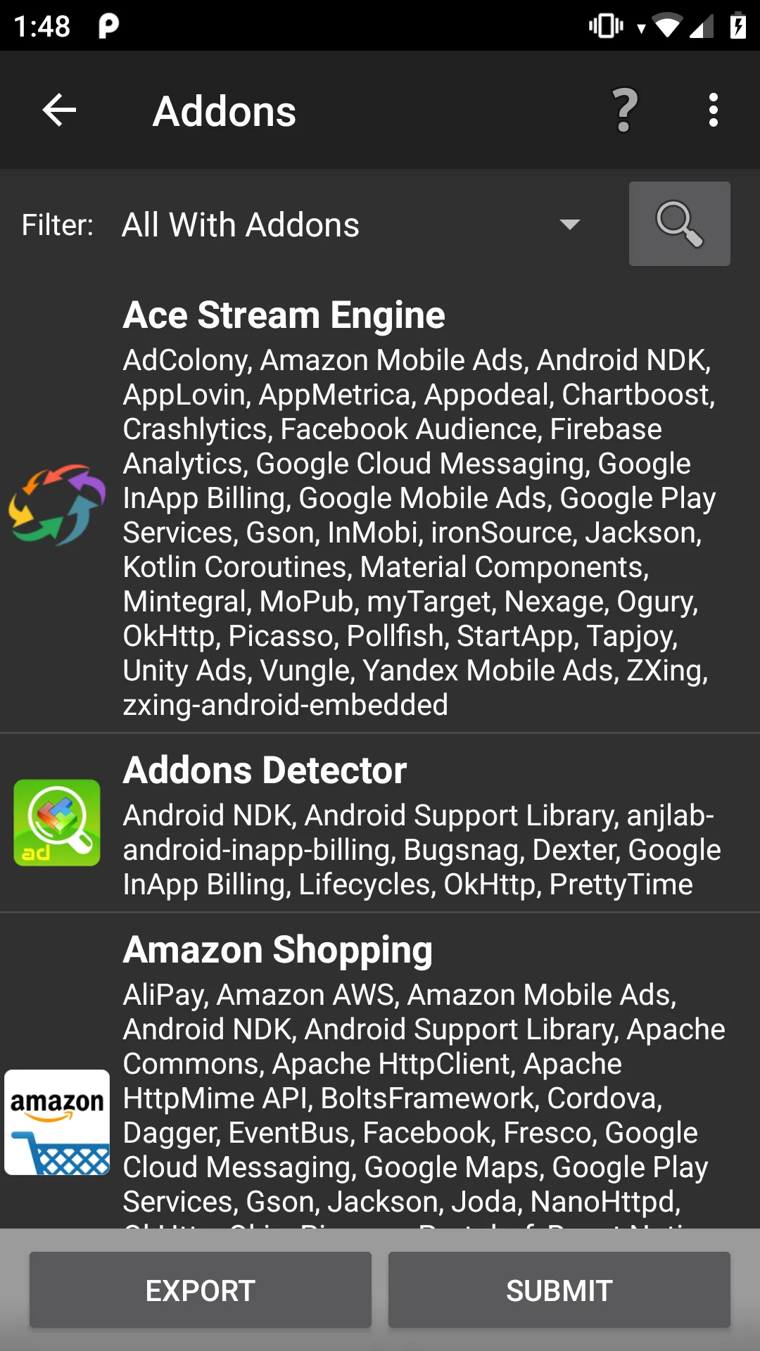 Addons Detector | Indus Appstore | Screenshot