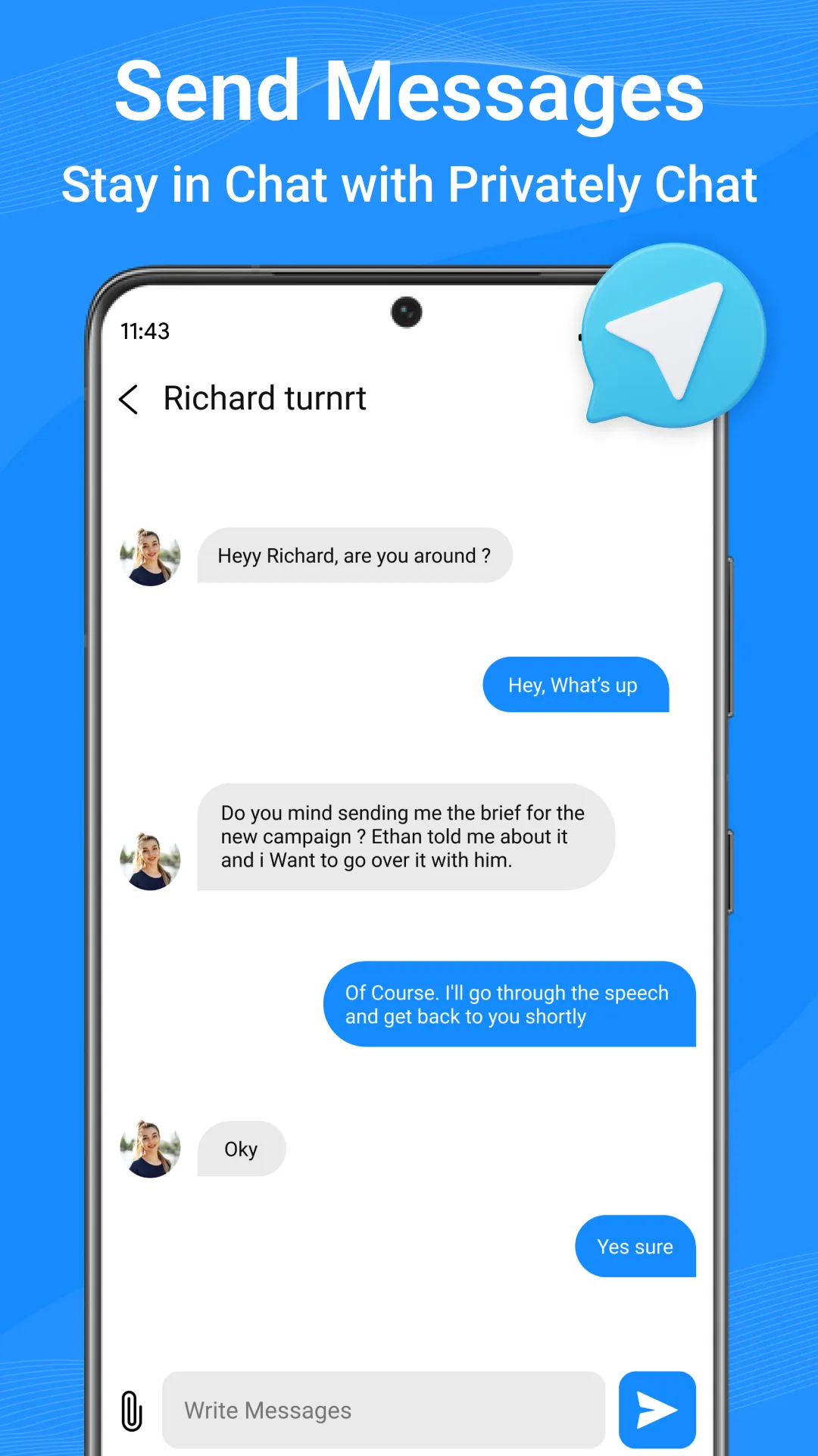 Messages: Text SMS | Indus Appstore | Screenshot