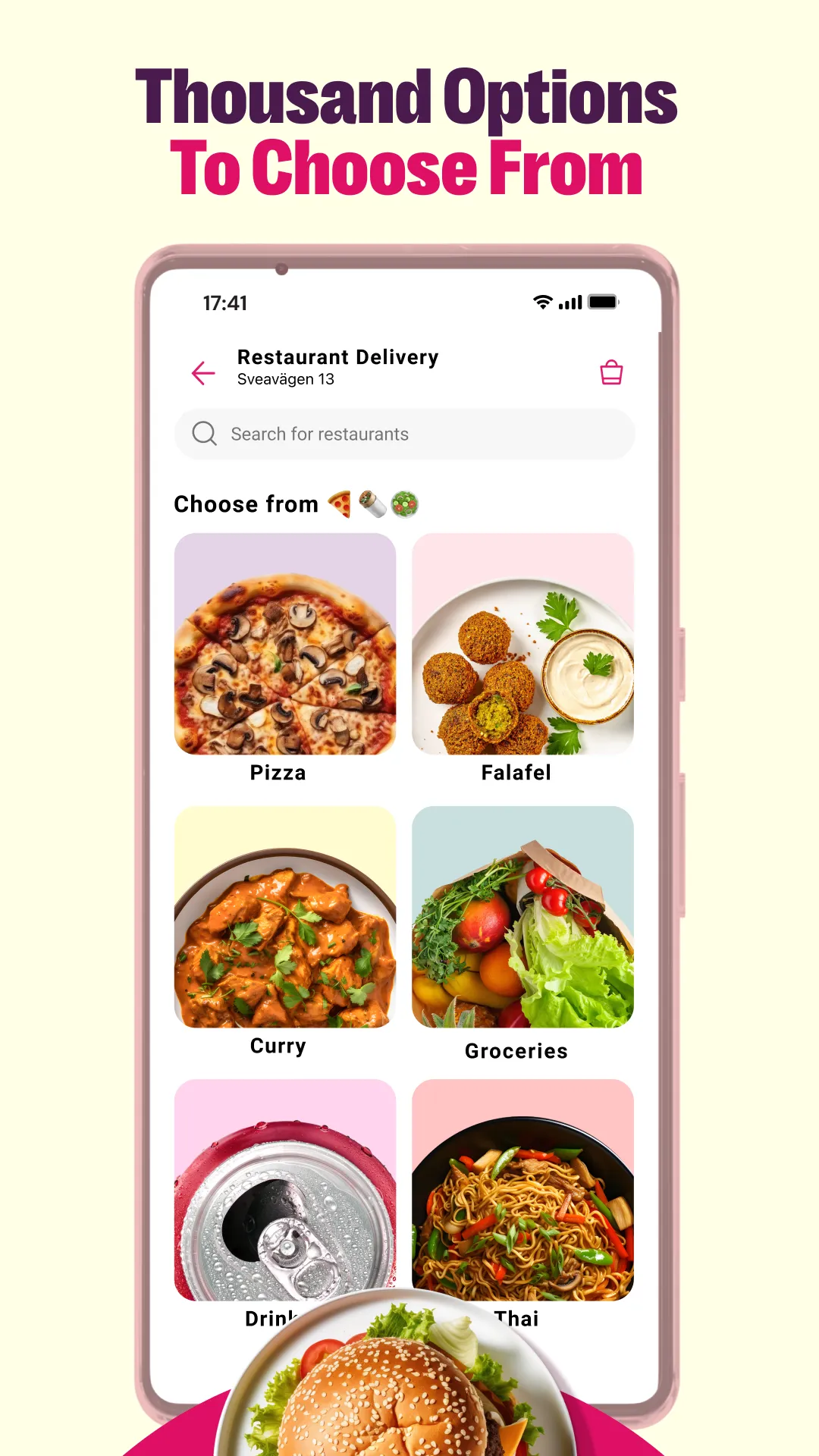 foodora: Food & Groceries | Indus Appstore | Screenshot