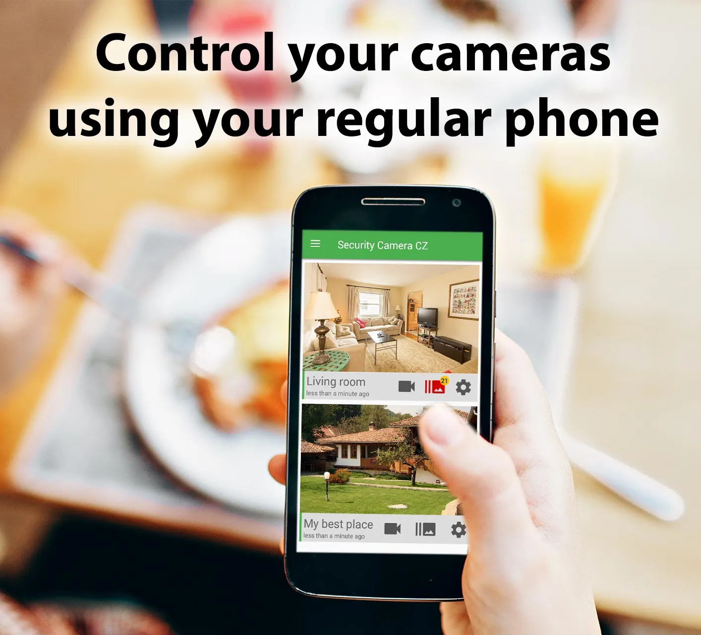 Security Camera CZ | Indus Appstore | Screenshot