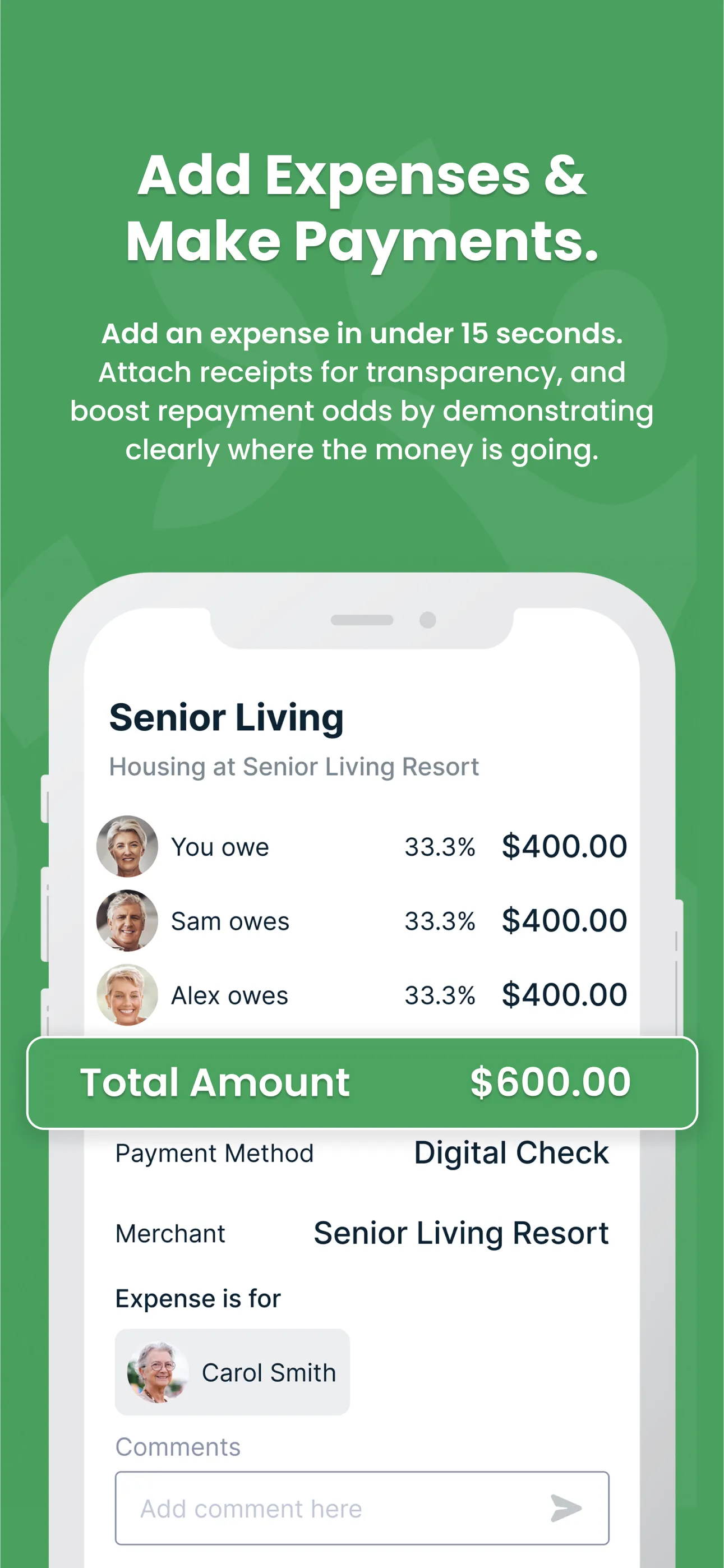 SupportPay: Share Family Bills | Indus Appstore | Screenshot