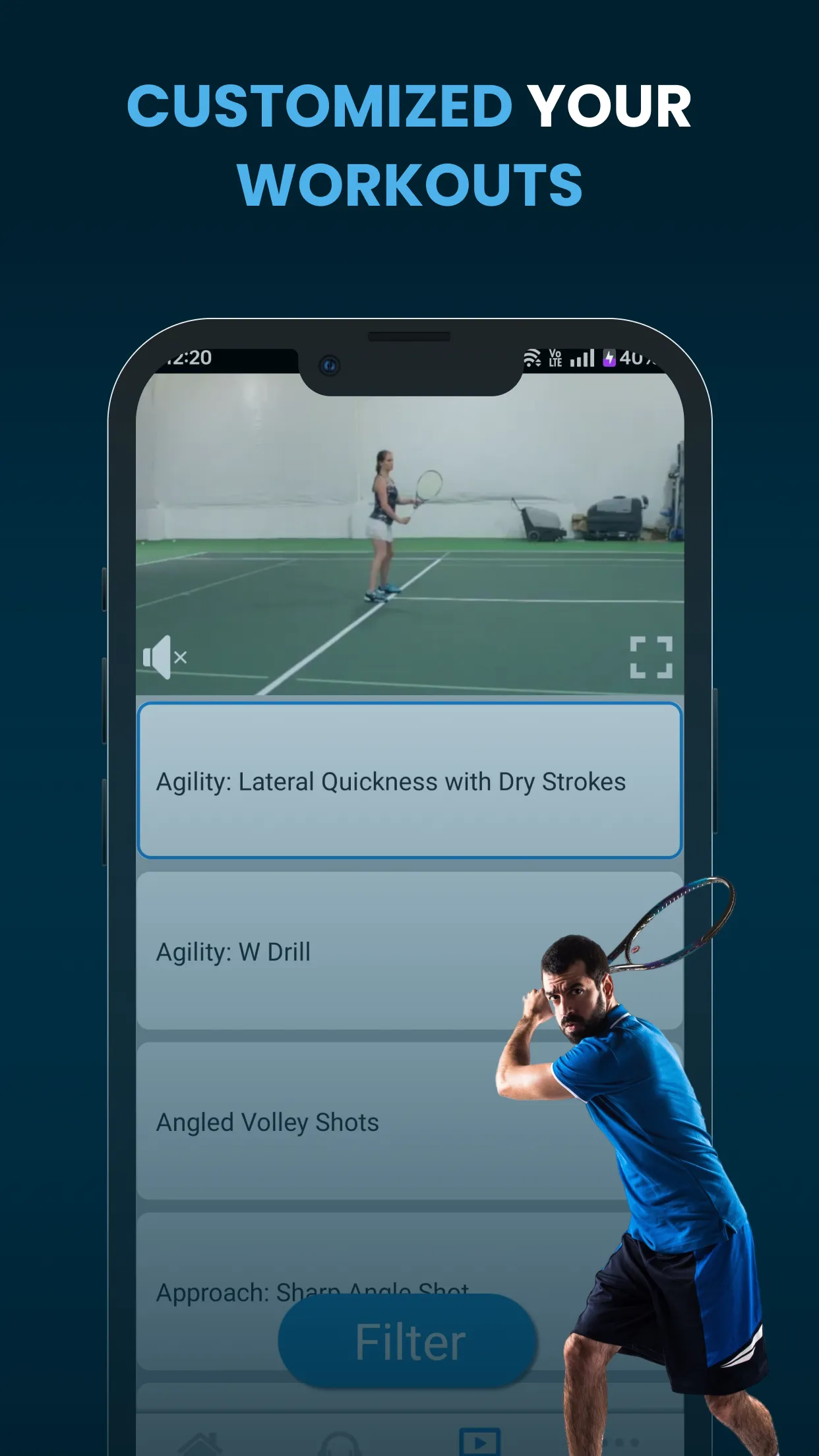 Tennis Training | Indus Appstore | Screenshot