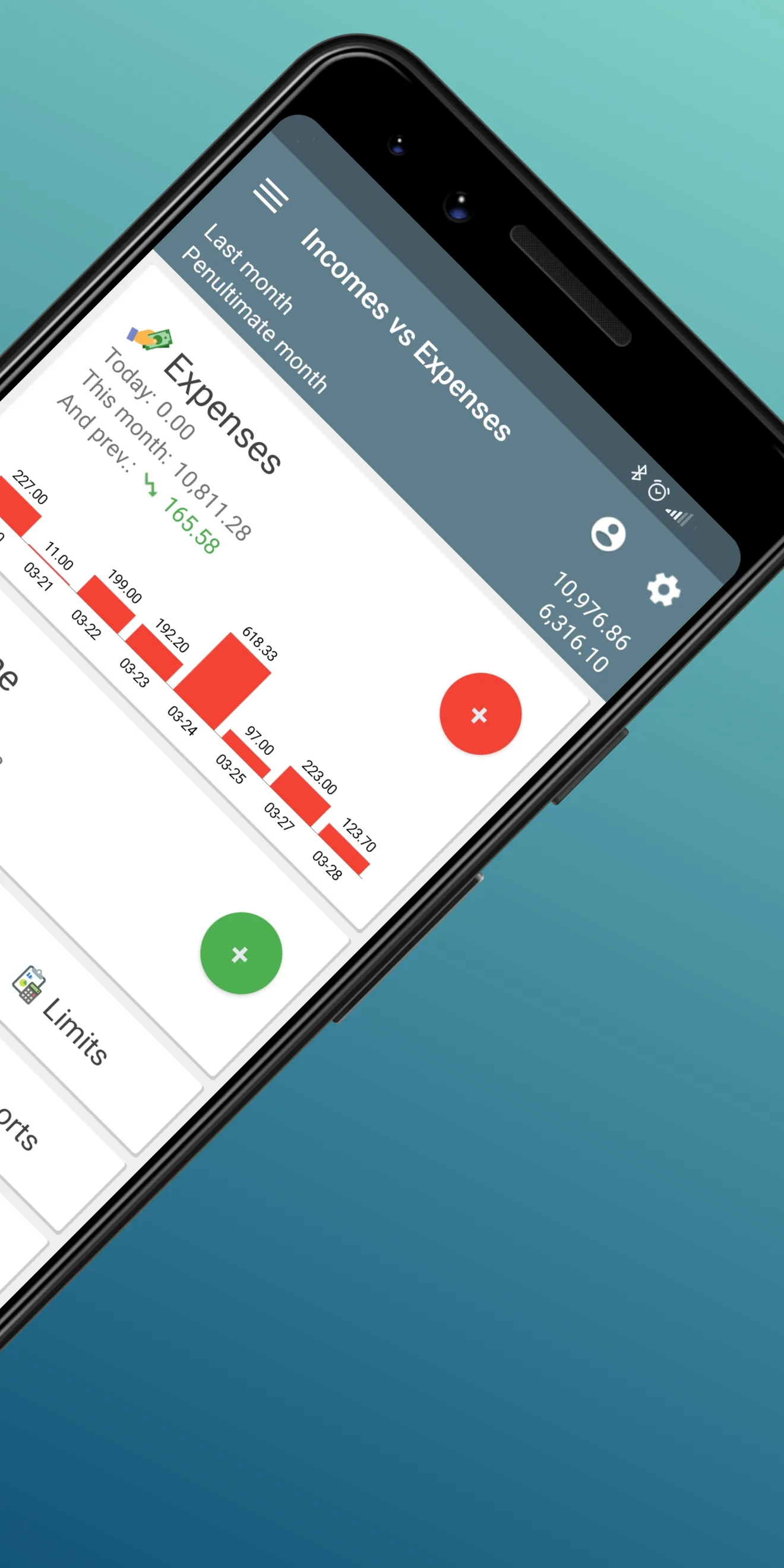 Income vs Expenses | Indus Appstore | Screenshot