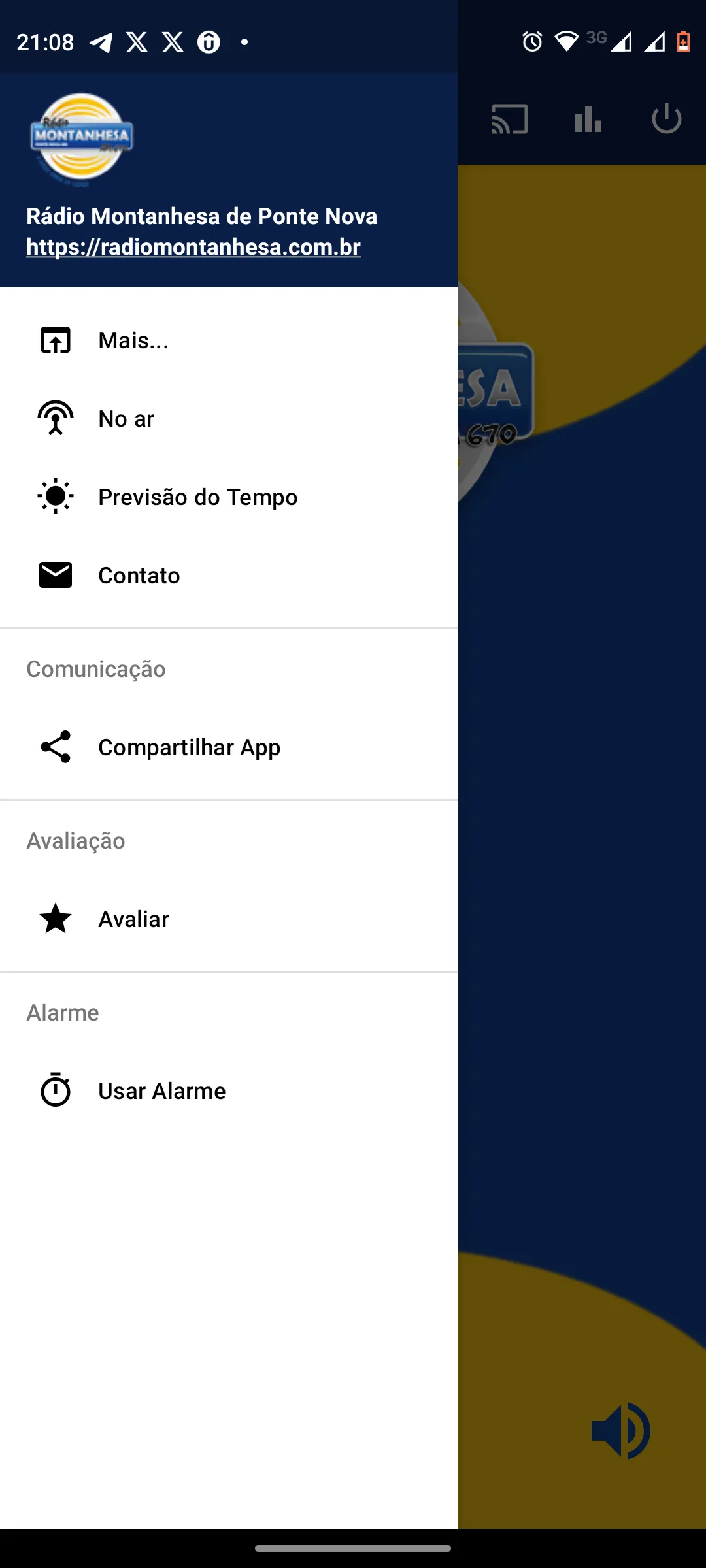 Rádio Montanhesa de Ponte Nova | Indus Appstore | Screenshot