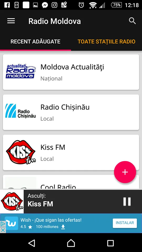 Radiouri din Moldova | Indus Appstore | Screenshot