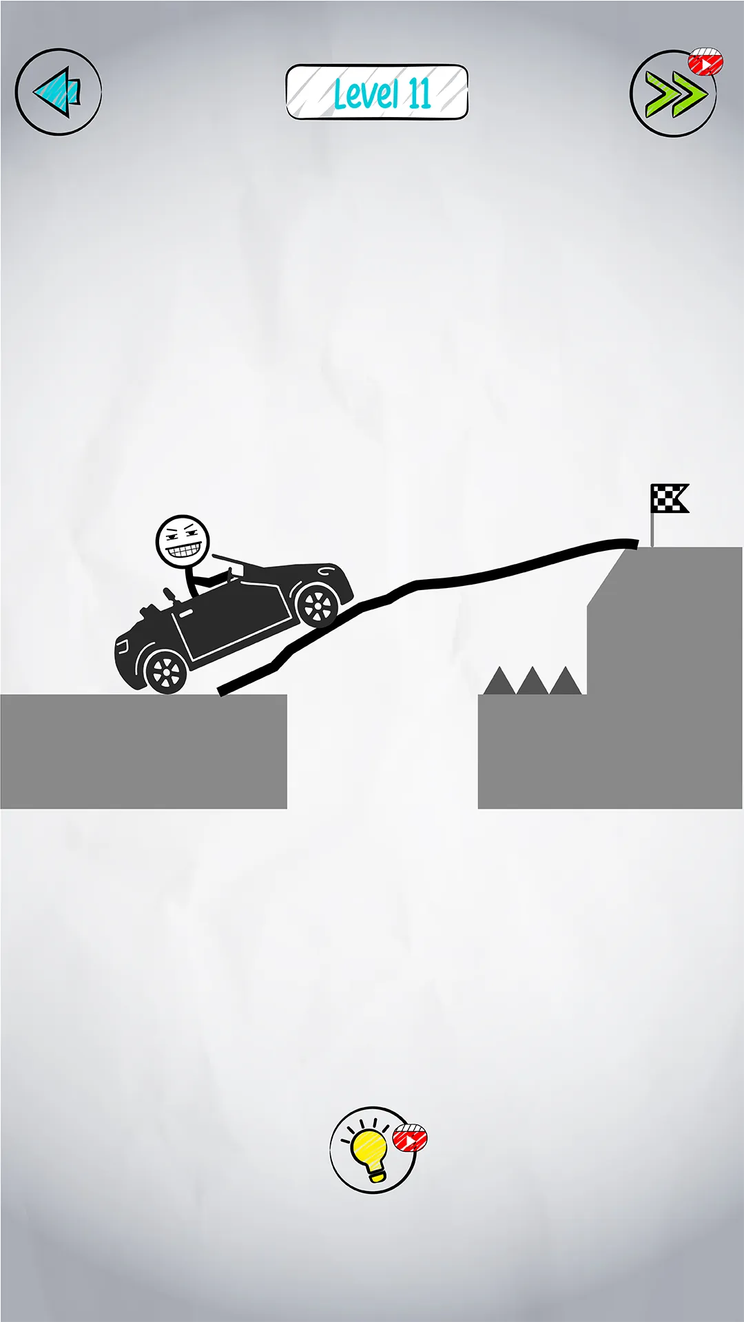 Draw Bridge: Stickman Car Game | Indus Appstore | Screenshot