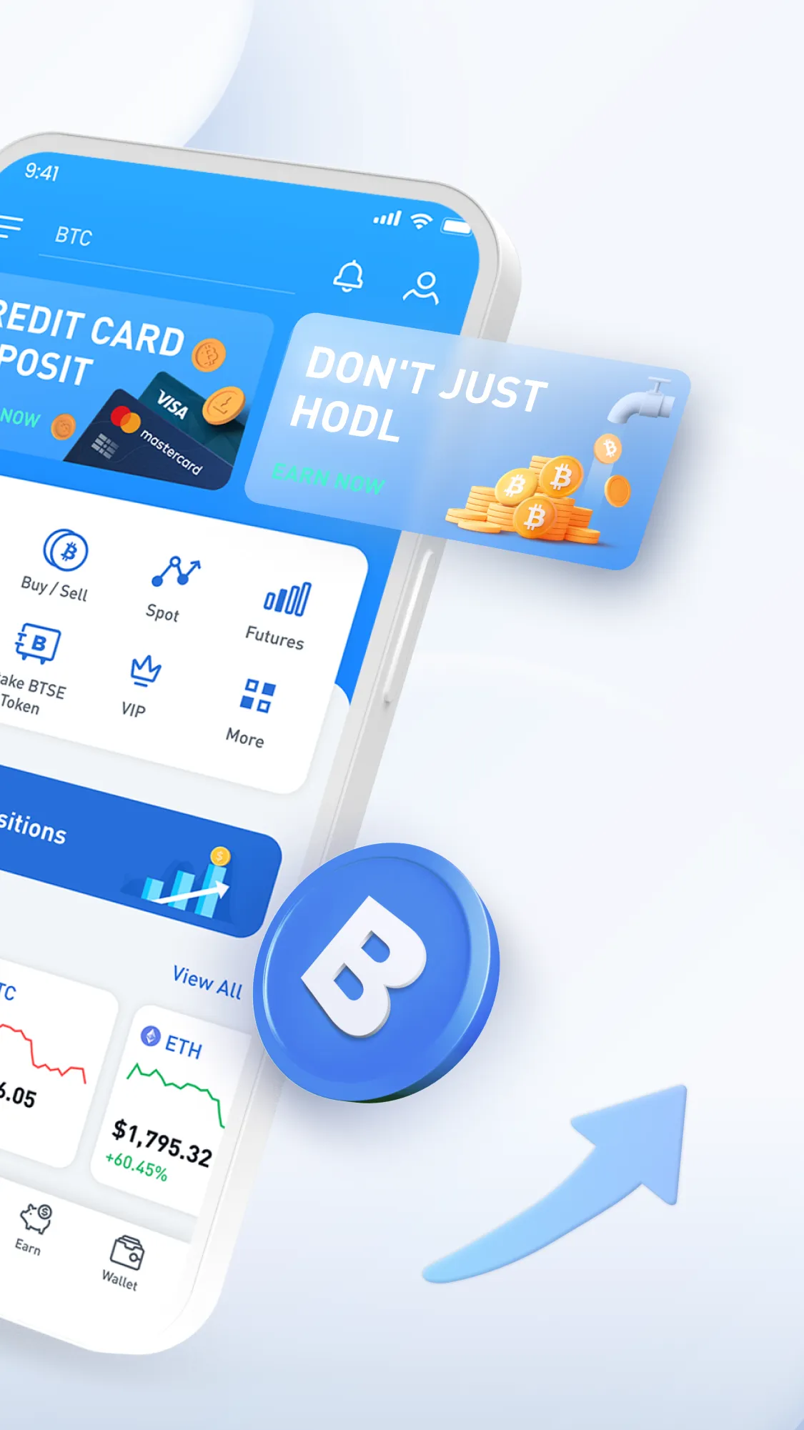 BTSE: Buy & Sell Crypto | Indus Appstore | Screenshot