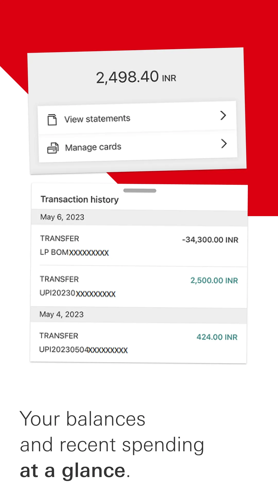 HSBC India | Indus Appstore | Screenshot