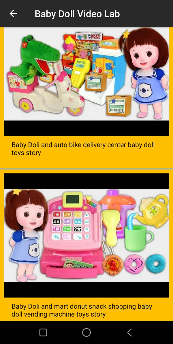 Doll & toys with baby videos | Indus Appstore | Screenshot