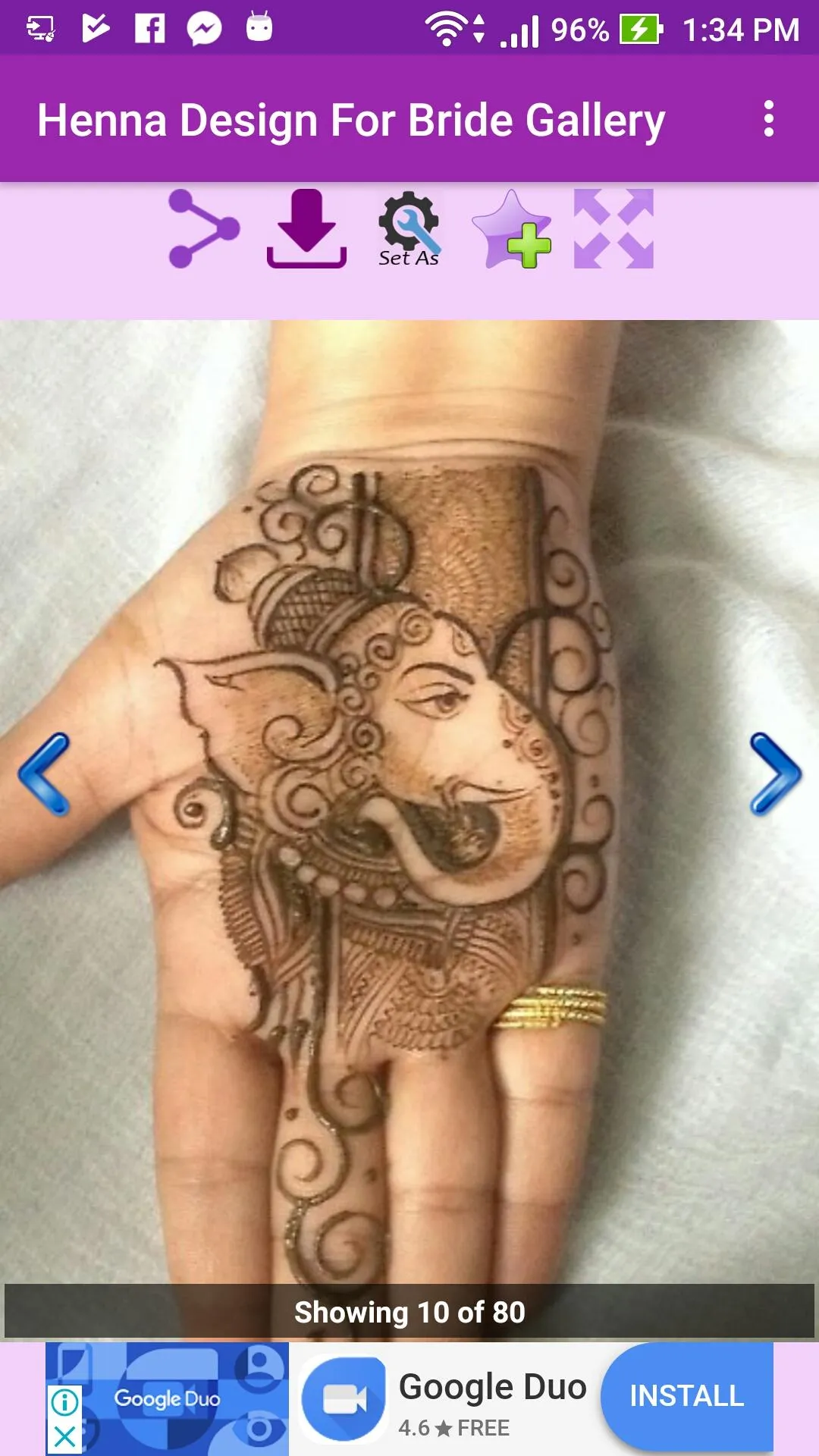 Henna Design For Bride | Indus Appstore | Screenshot