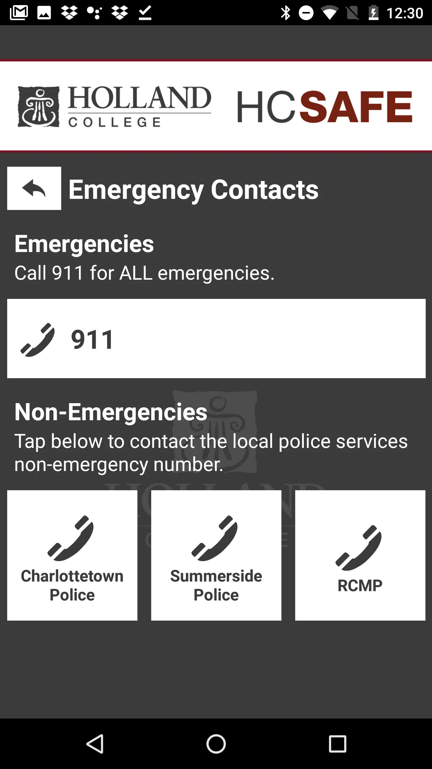 HC Safe | Indus Appstore | Screenshot