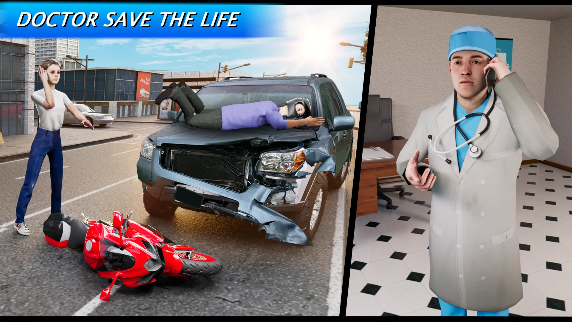 Ambulance Games Driving 3D | Indus Appstore | Screenshot