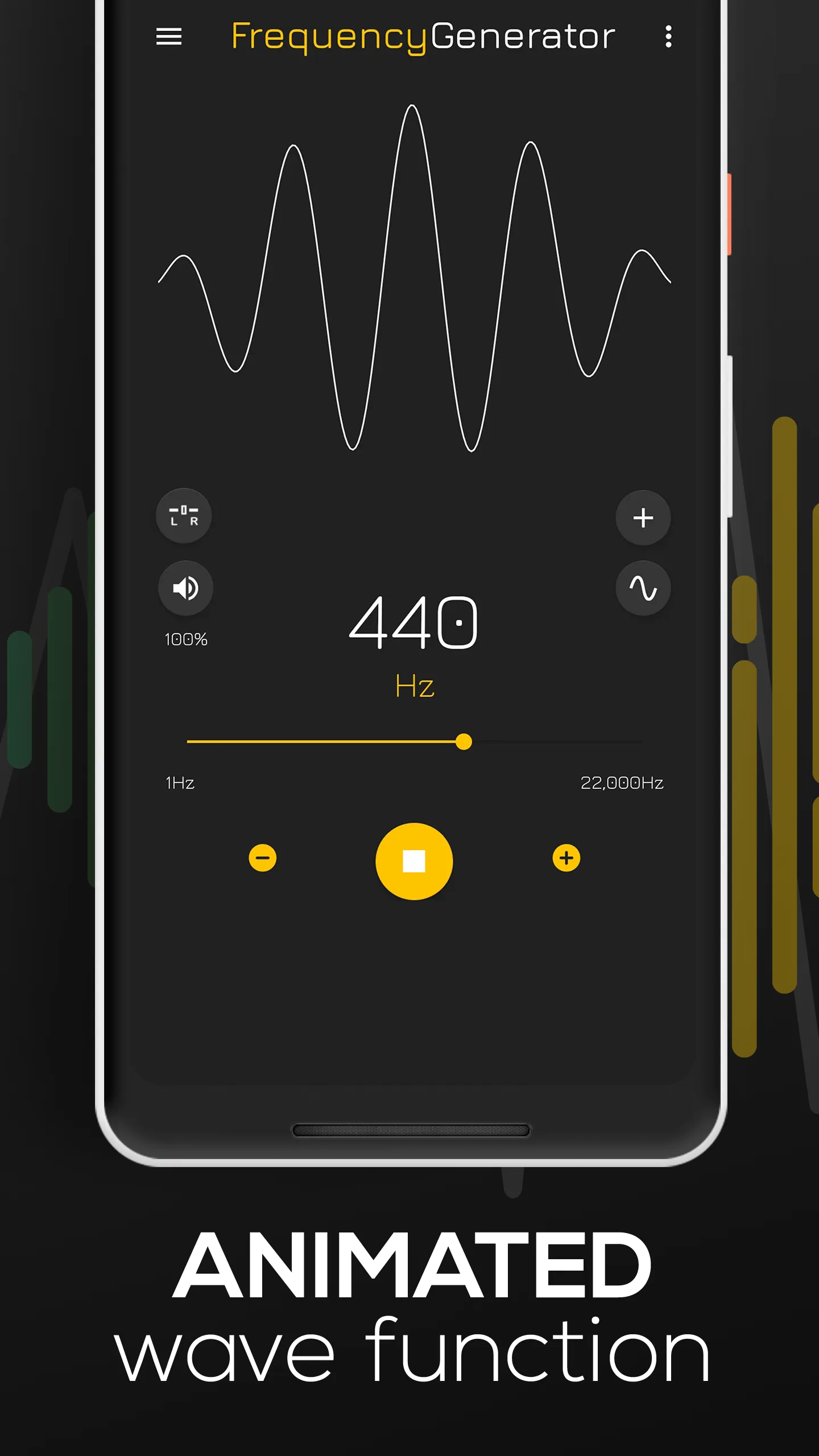 Frequency Sound Generator | Indus Appstore | Screenshot