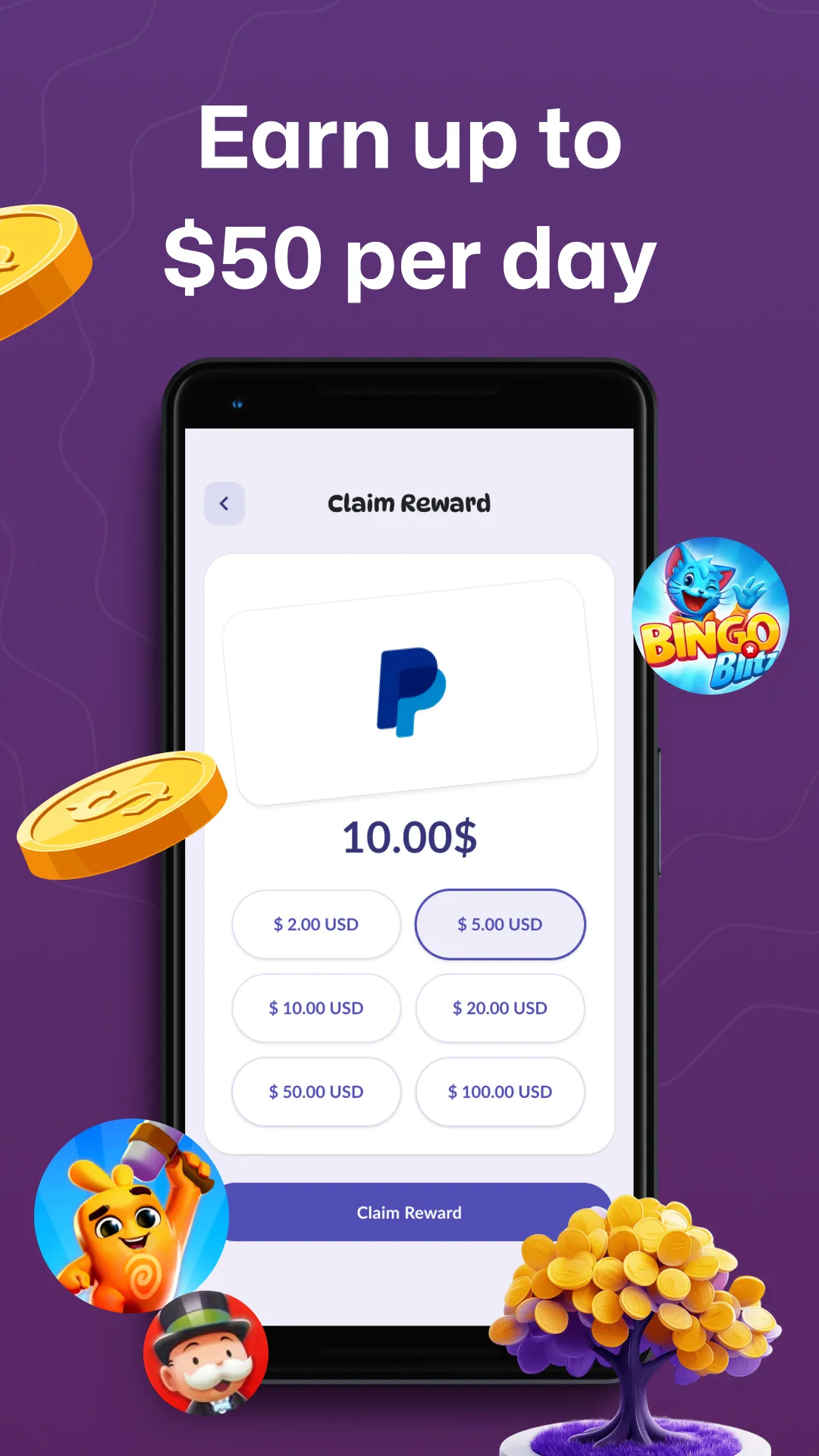 EarnStar: Play & Earn Money | Indus Appstore | Screenshot