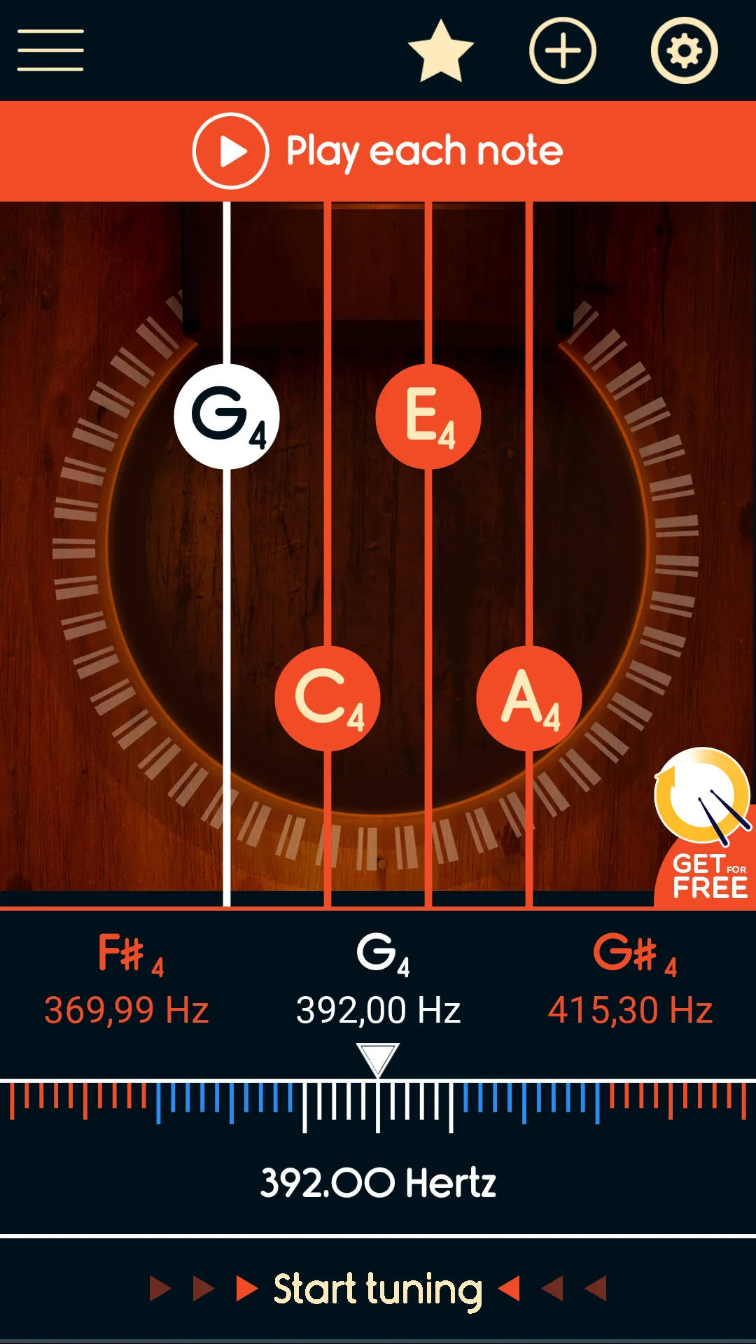 Master Ukulele Tuner | Indus Appstore | Screenshot