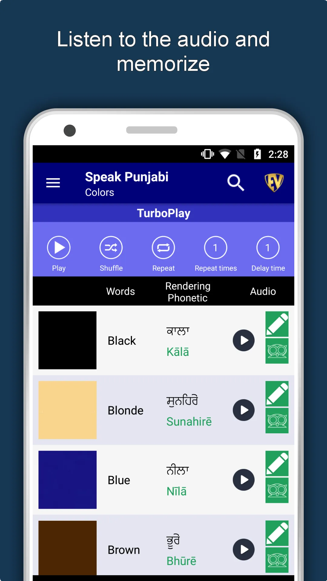 Speak Punjabi : Learn Punjabi  | Indus Appstore | Screenshot