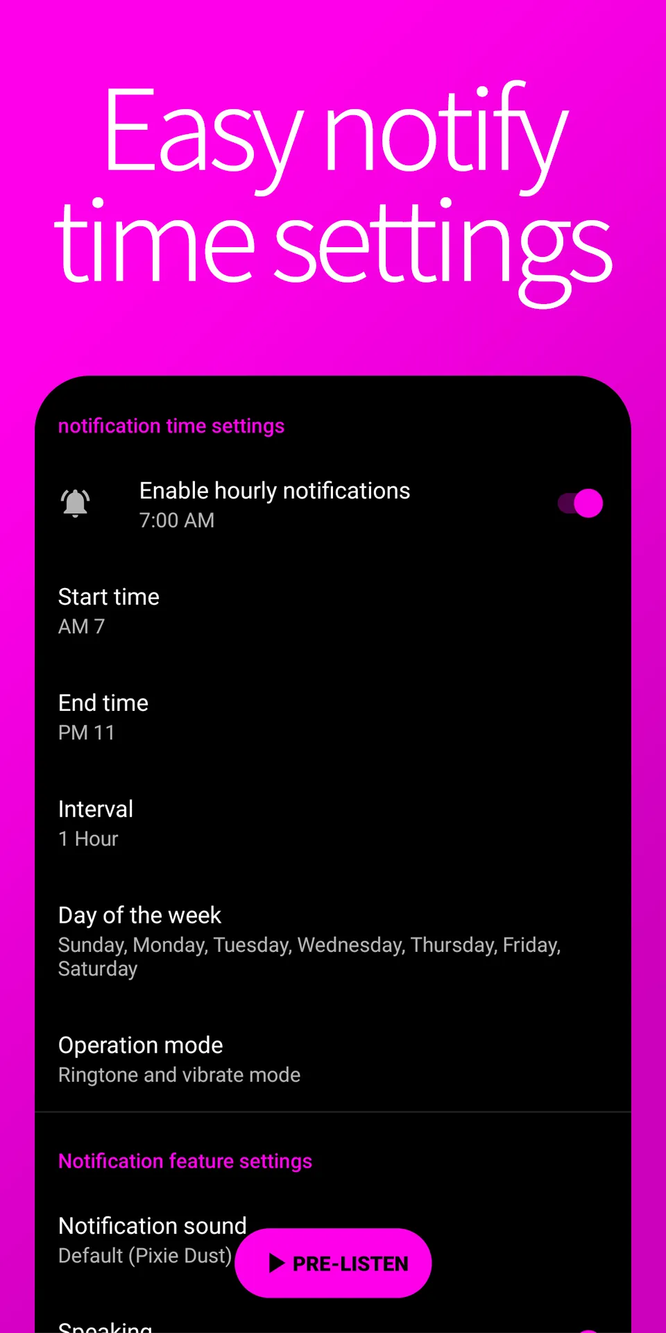 Speaking Clock: Hourly alarm | Indus Appstore | Screenshot