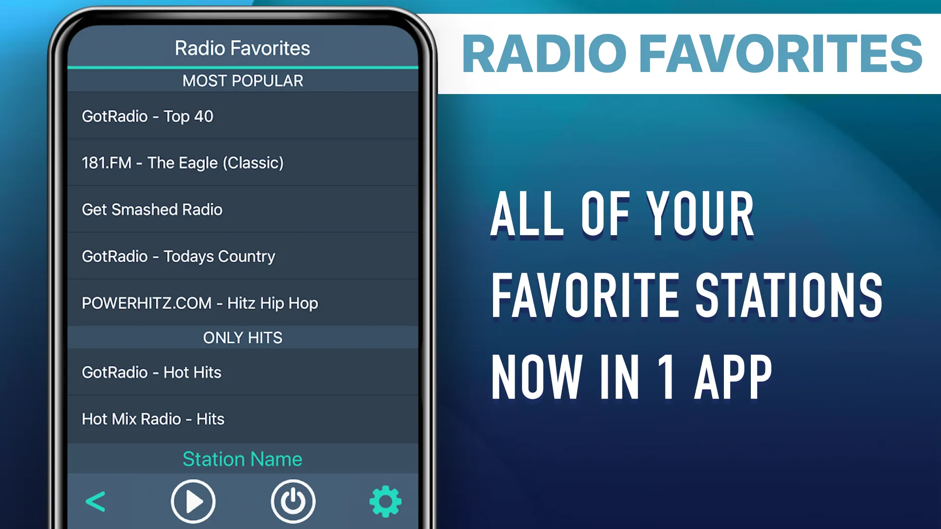 Radio Favorites | Indus Appstore | Screenshot