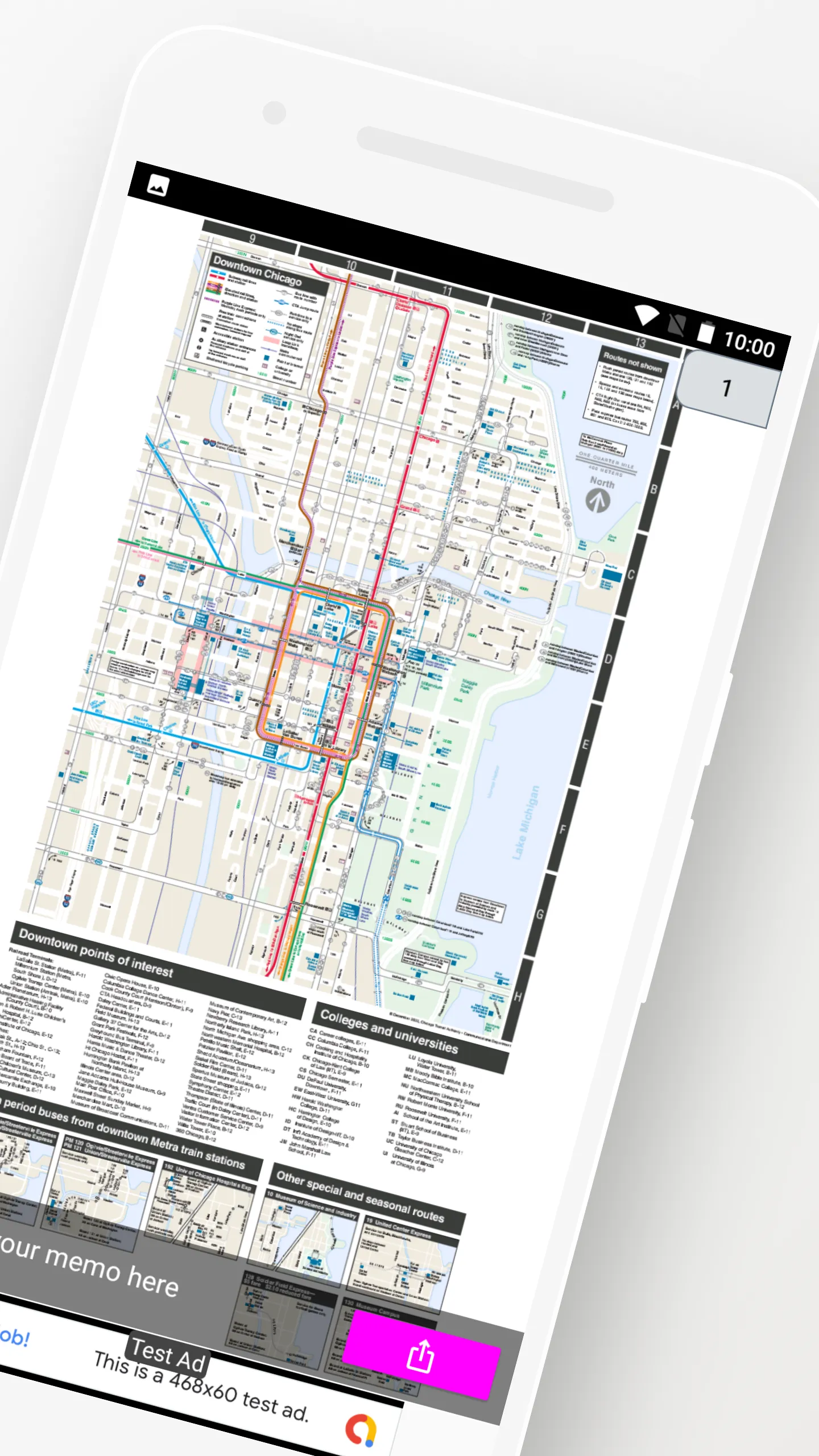 Chicago Bus Train Travel Map | Indus Appstore | Screenshot