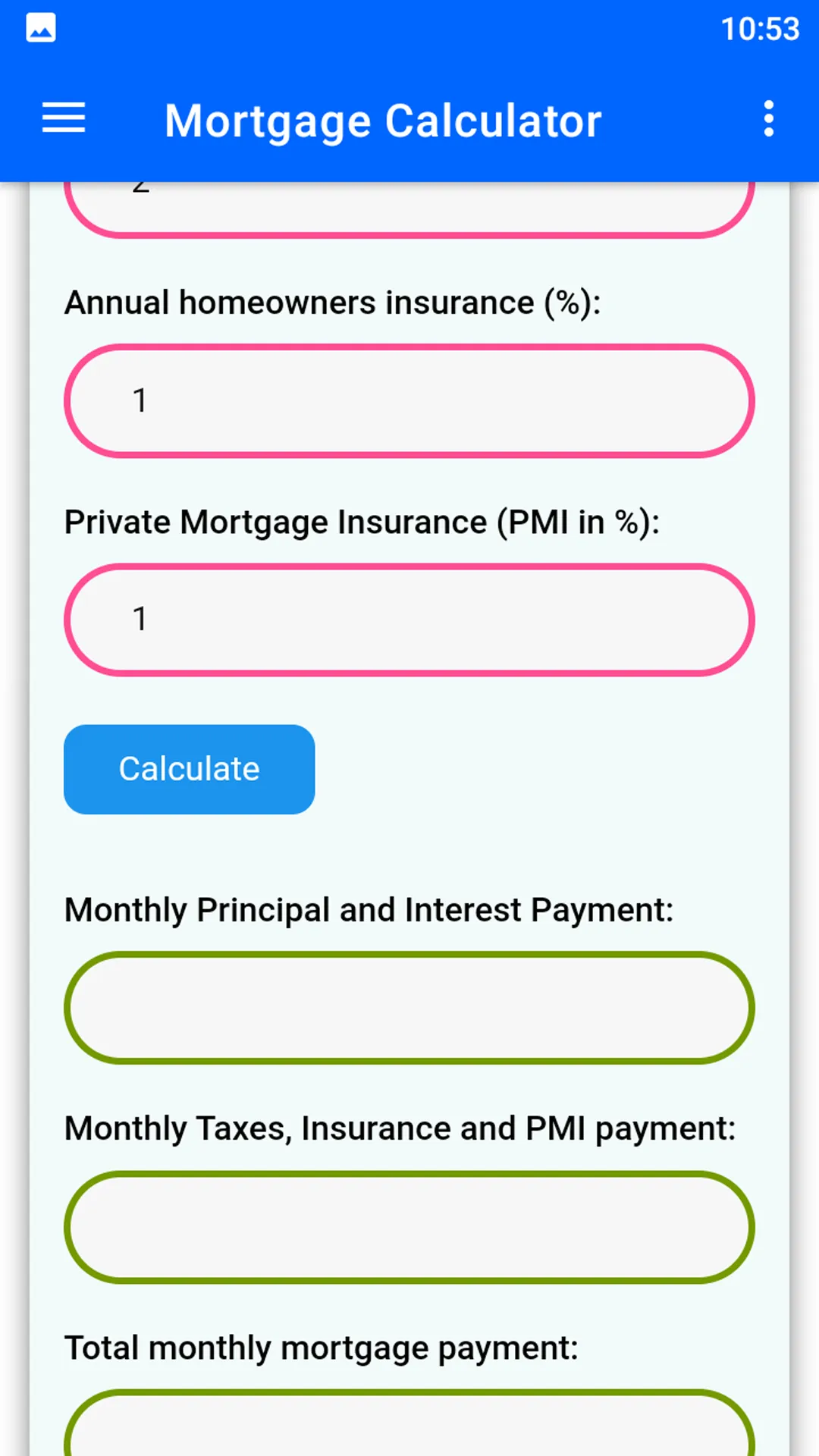 Mortgage Calculator | Indus Appstore | Screenshot