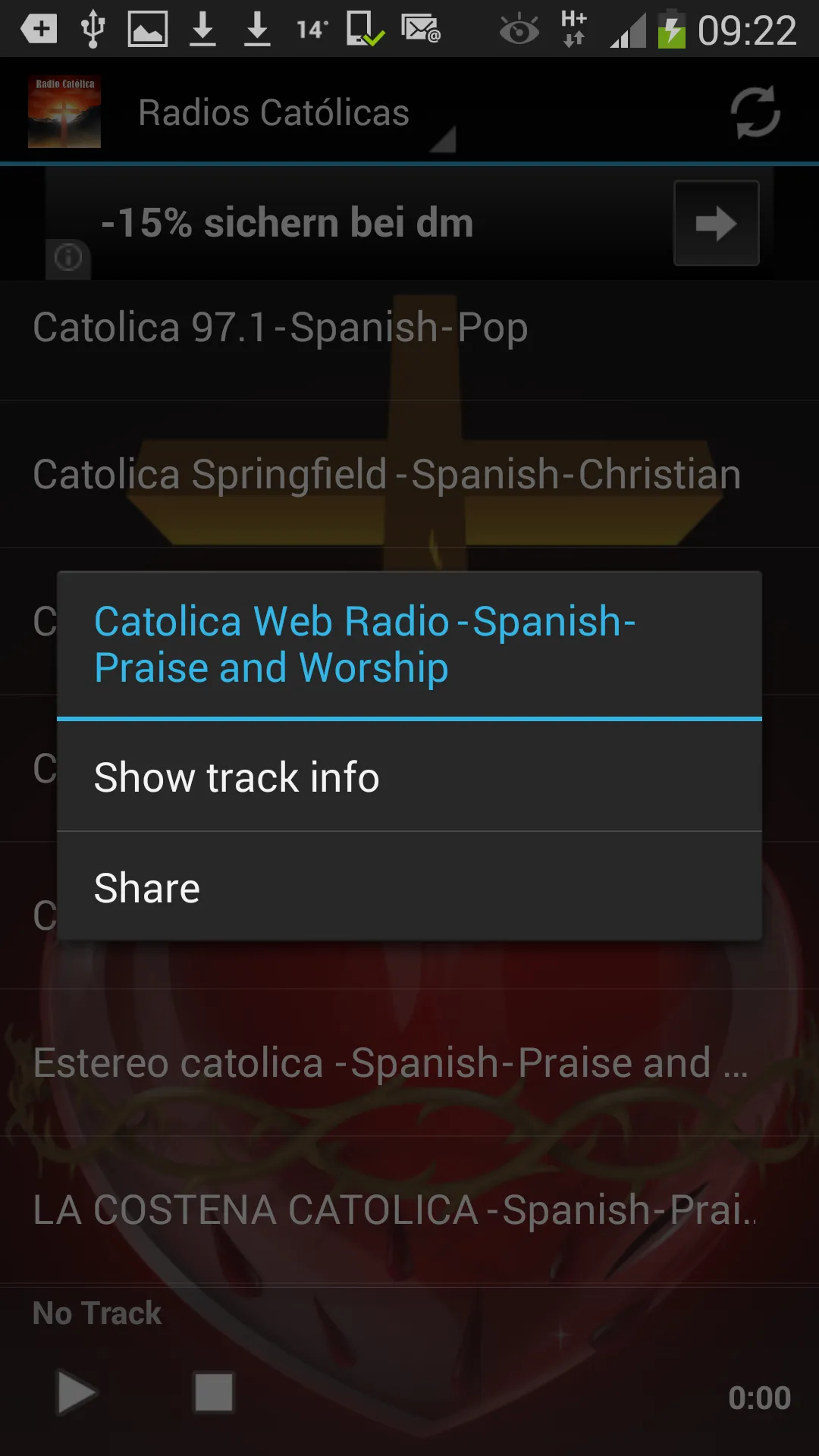 Radios Católicas | Indus Appstore | Screenshot