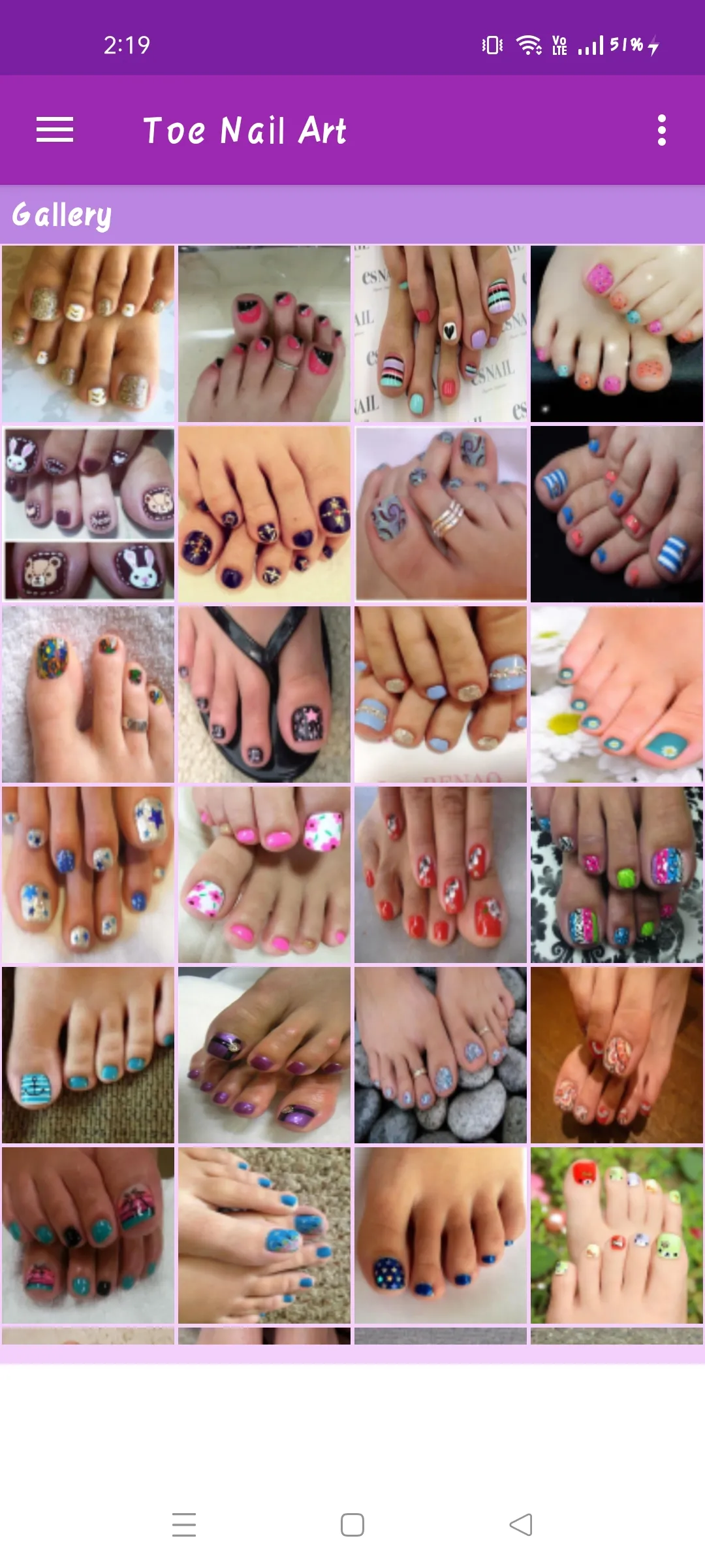 ToeNail Art Gallery | Indus Appstore | Screenshot