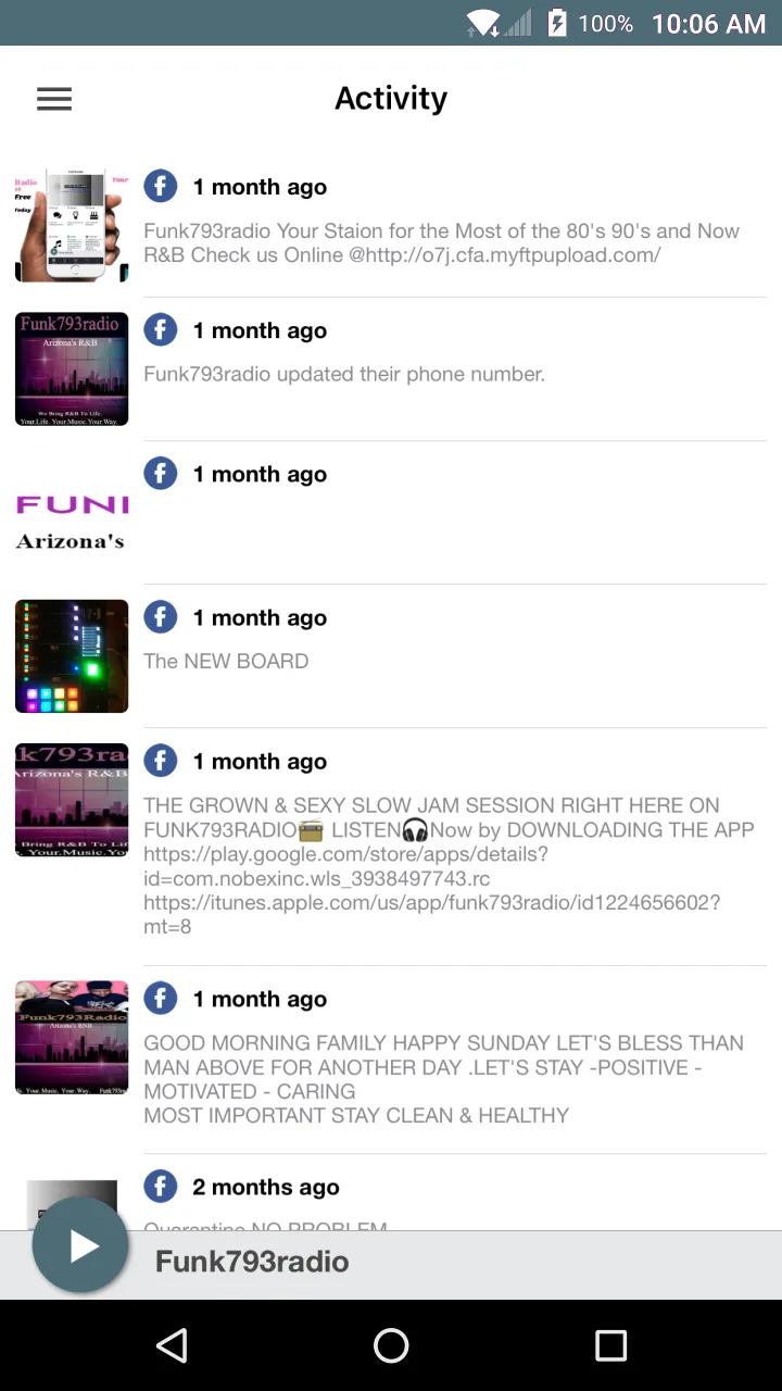 Funk793radio | Indus Appstore | Screenshot