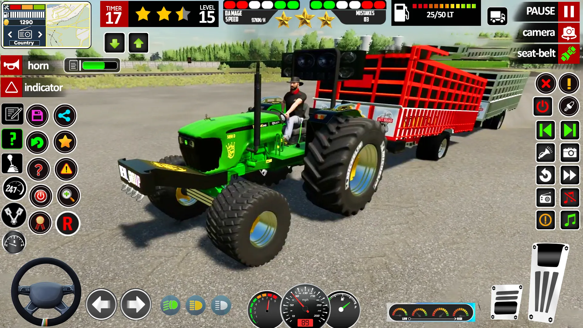 Tractor Driving Farming Games | Indus Appstore | Screenshot
