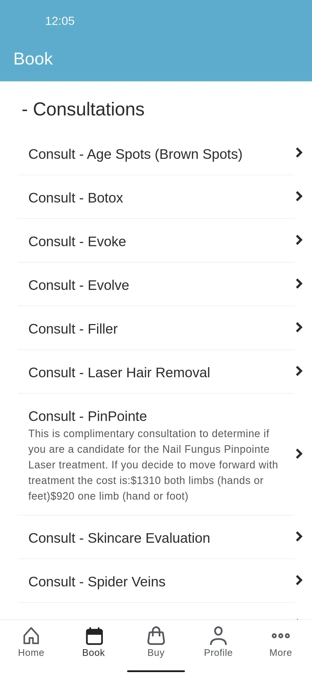 Rochester Laser Center | Indus Appstore | Screenshot