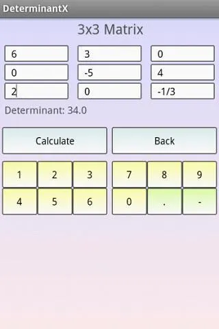 Matrix Operations Calculator | Indus Appstore | Screenshot