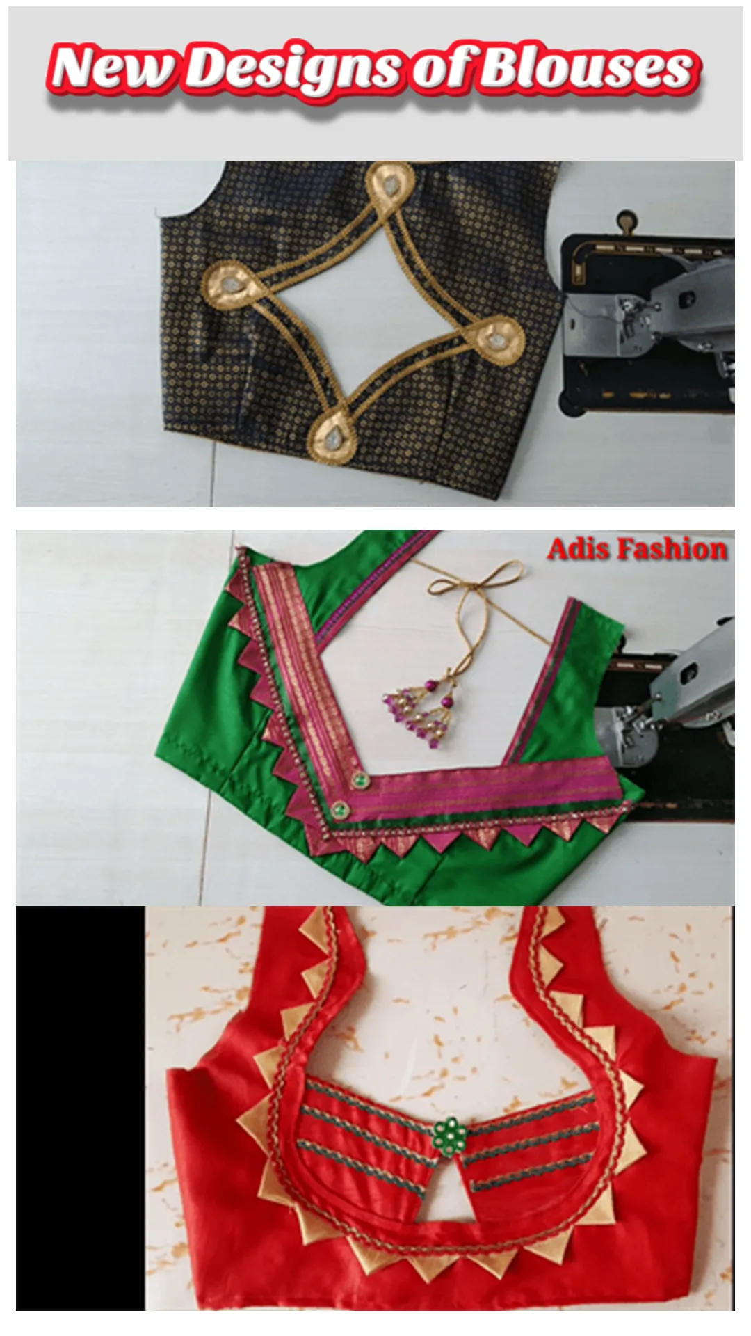 Fresh Stitching Blouse Designs | Indus Appstore | Screenshot