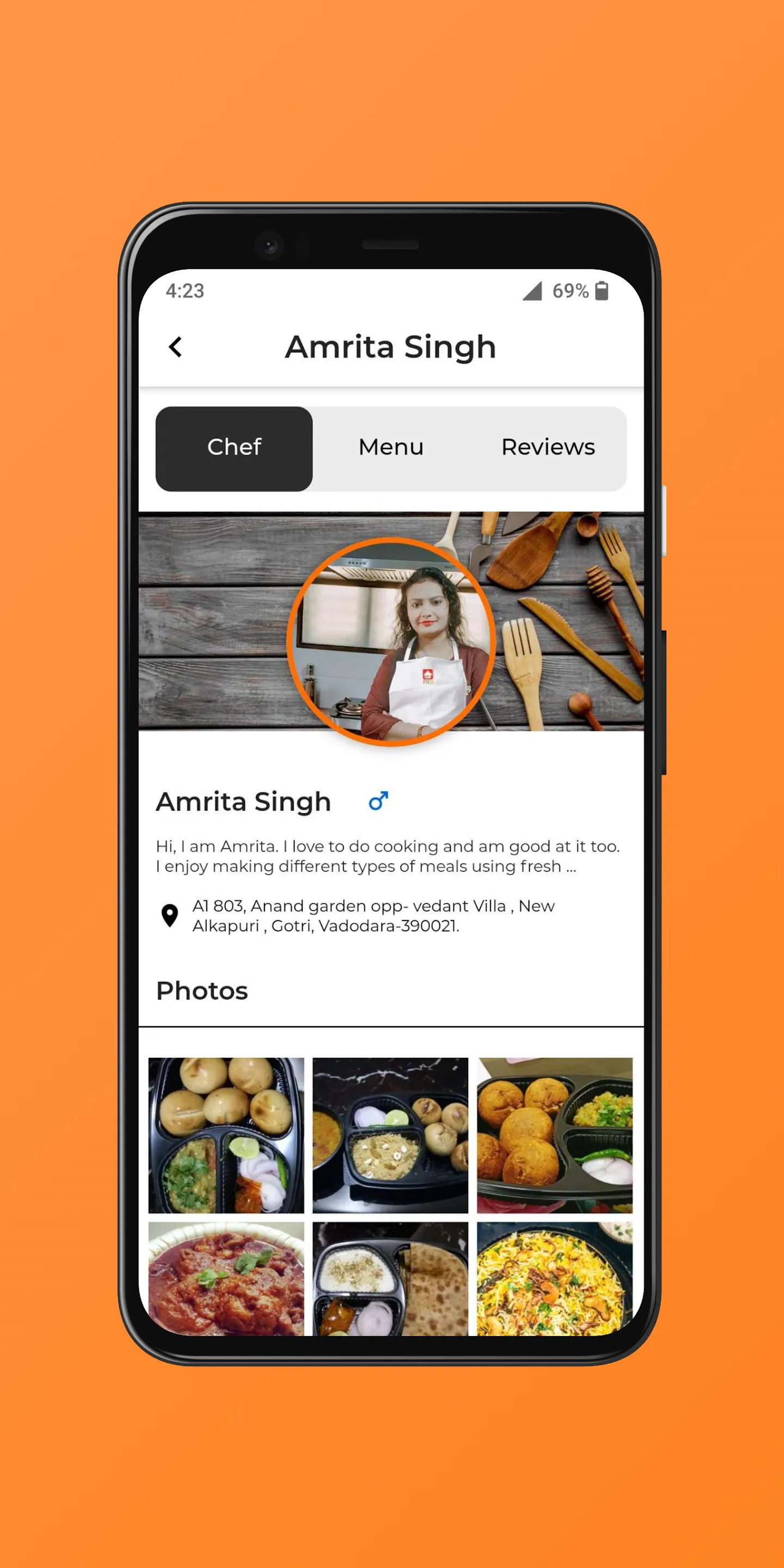 Food Next Door | Indus Appstore | Screenshot