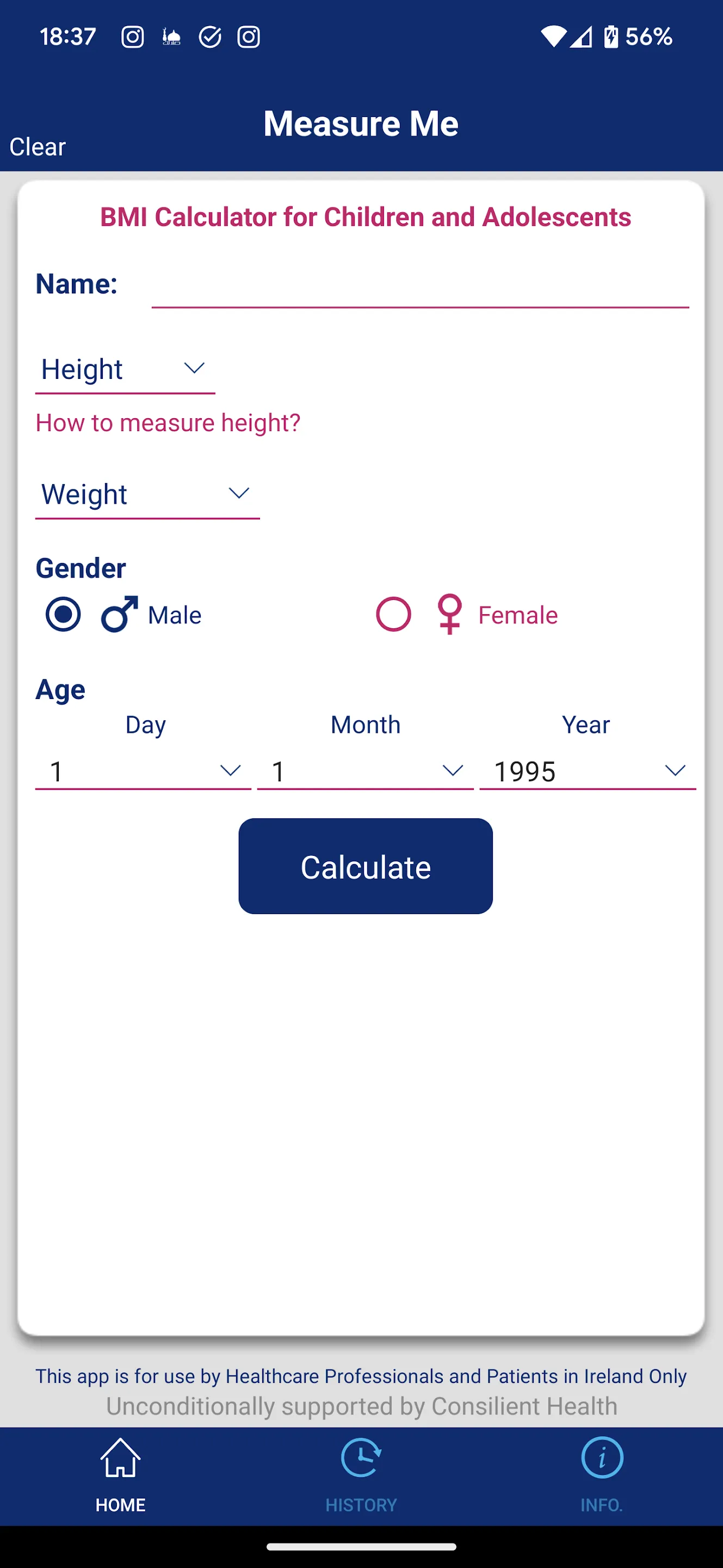 Measure Me | Indus Appstore | Screenshot