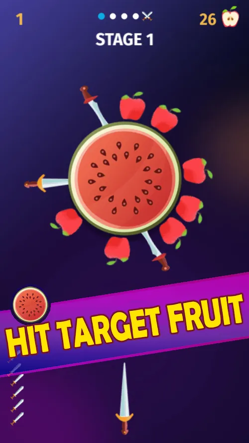 Knife Throw Master - Hit Game | Indus Appstore | Screenshot