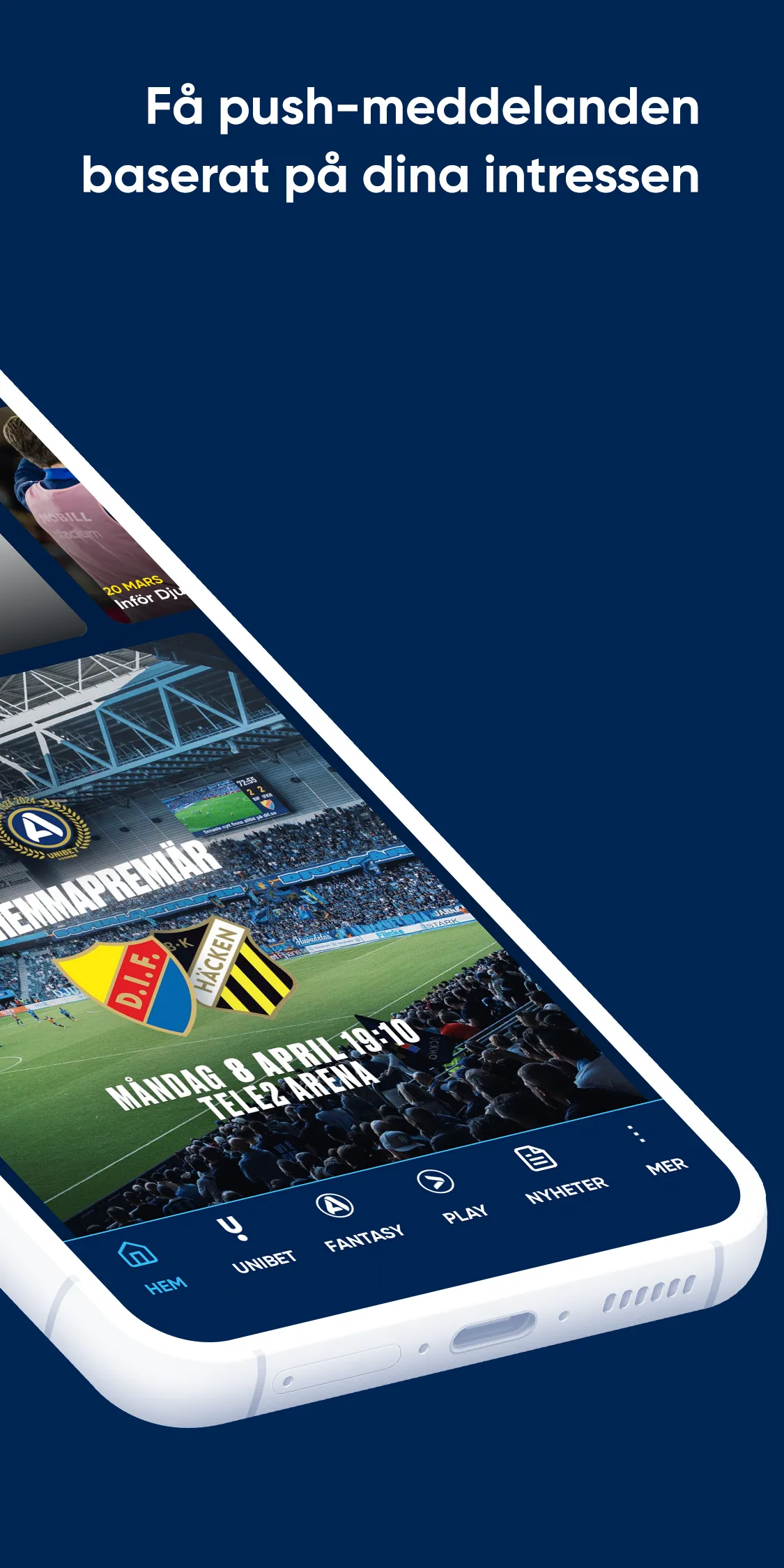 DIF Fotboll Live | Indus Appstore | Screenshot