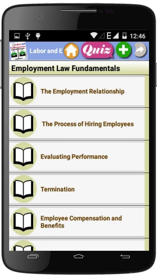 Labor and Employment law Cours | Indus Appstore | Screenshot