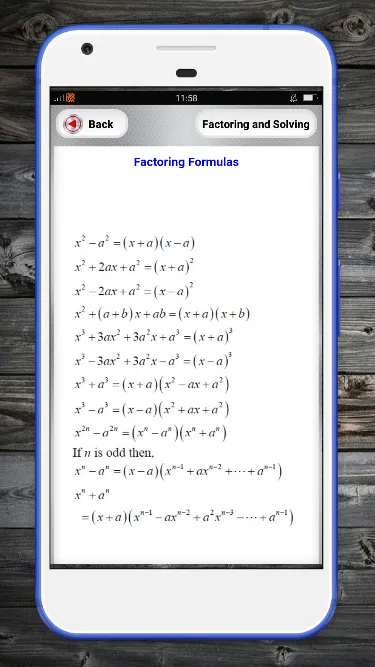 All Math Formula | Indus Appstore | Screenshot