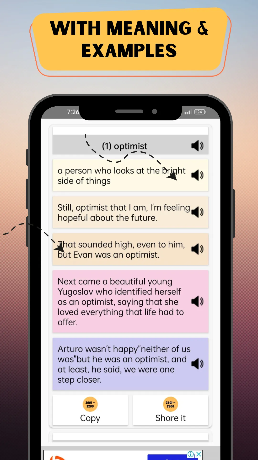 3000+ One Word Substitution | Indus Appstore | Screenshot