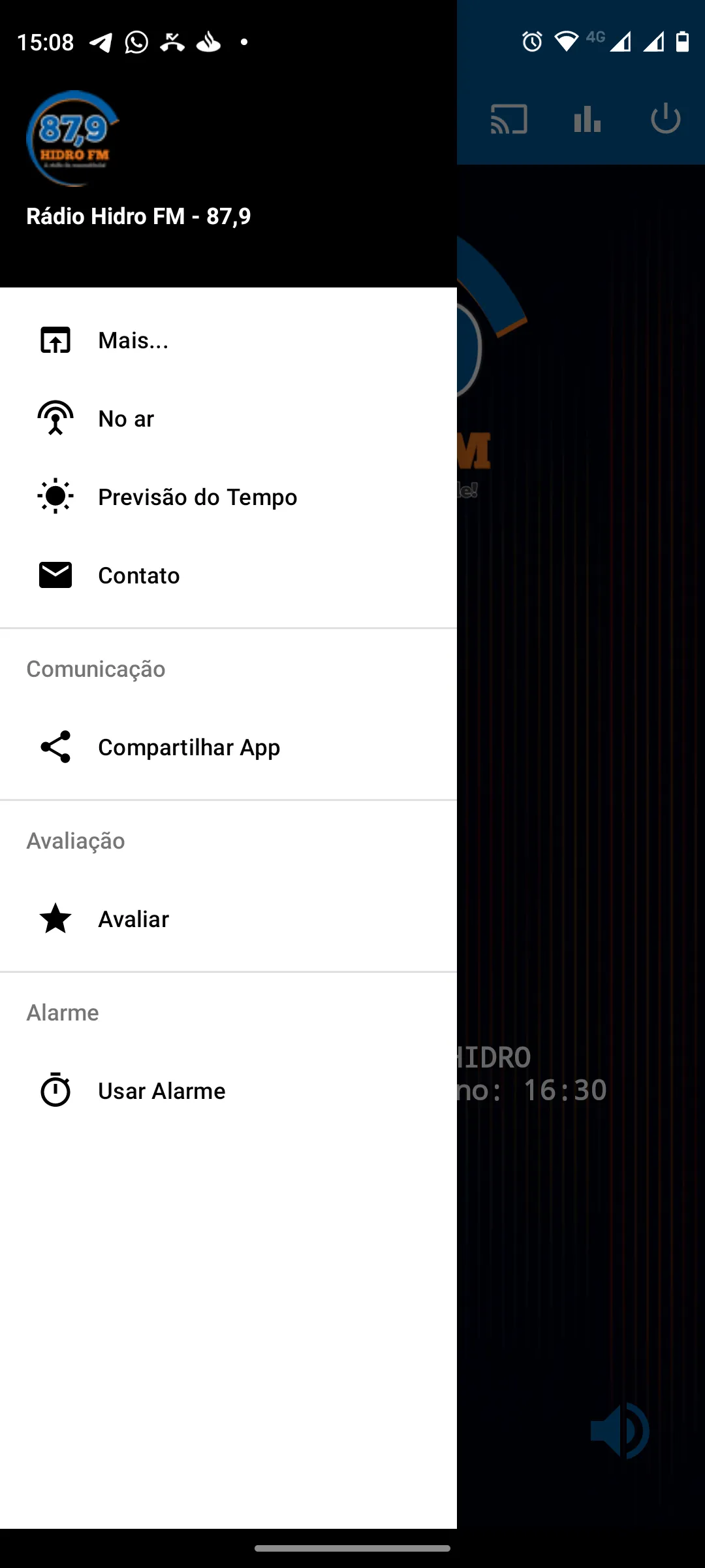 Rádio Hidro FM - 87,9 | Indus Appstore | Screenshot