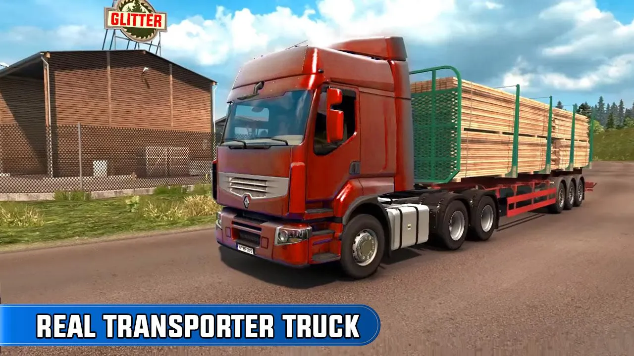 Euro Truck Transporter Games | Indus Appstore | Screenshot