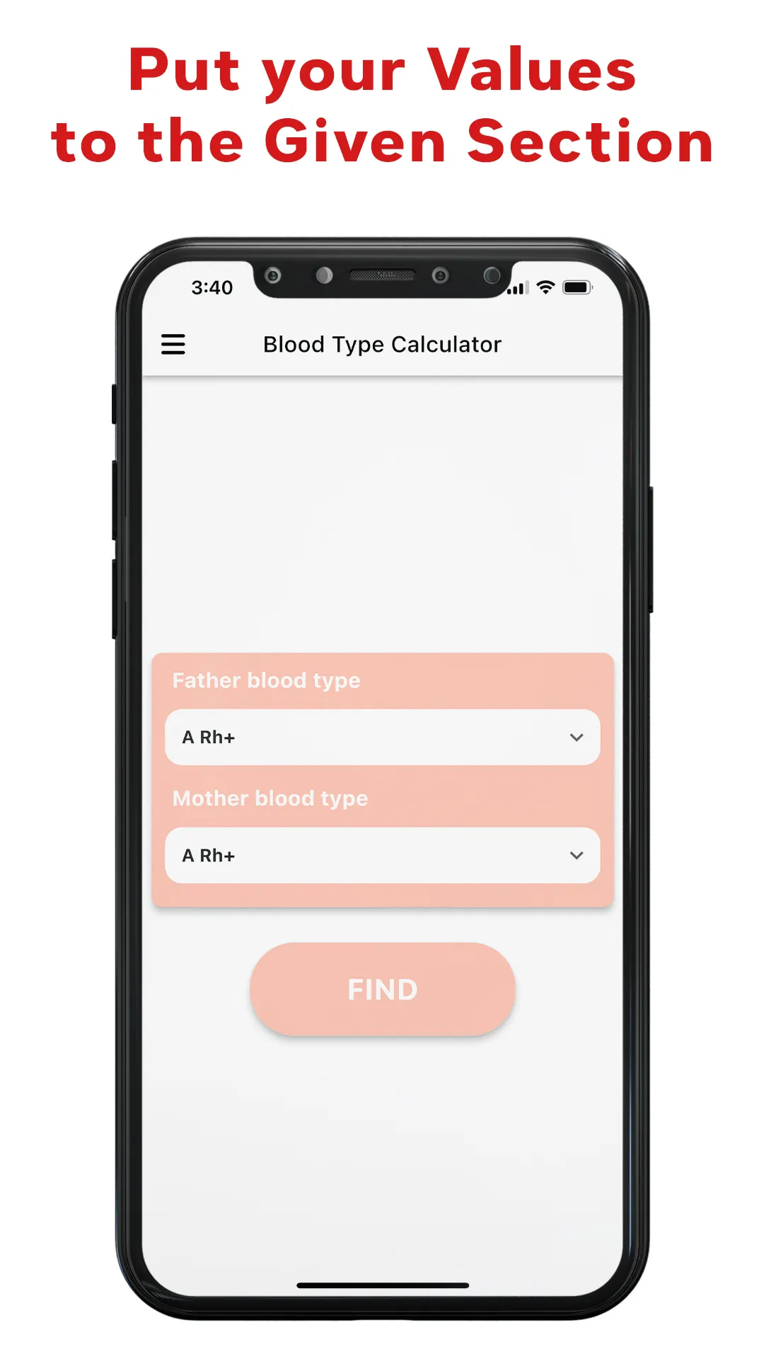 Blood Type Checker Blood Group | Indus Appstore | Screenshot