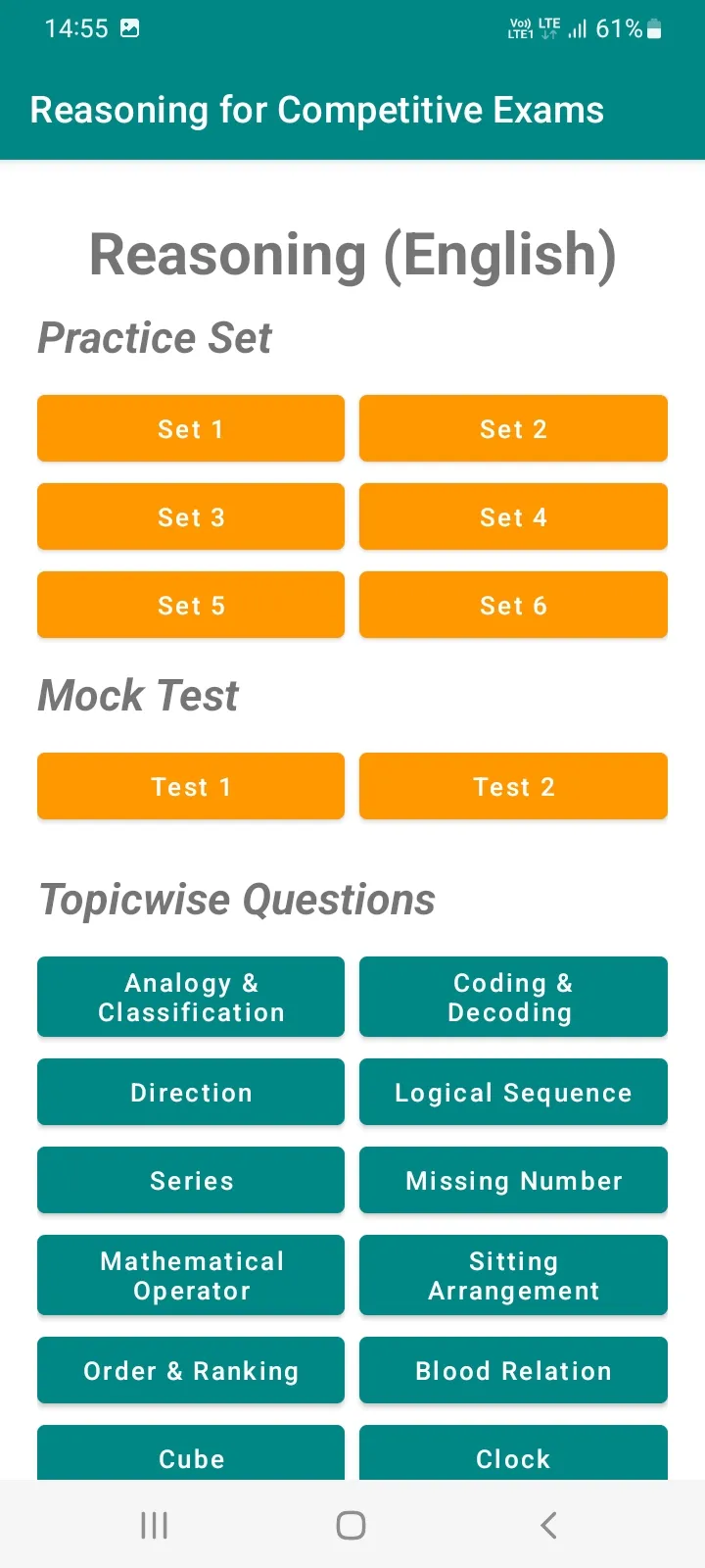 Reasoning for Competitive Exam | Indus Appstore | Screenshot