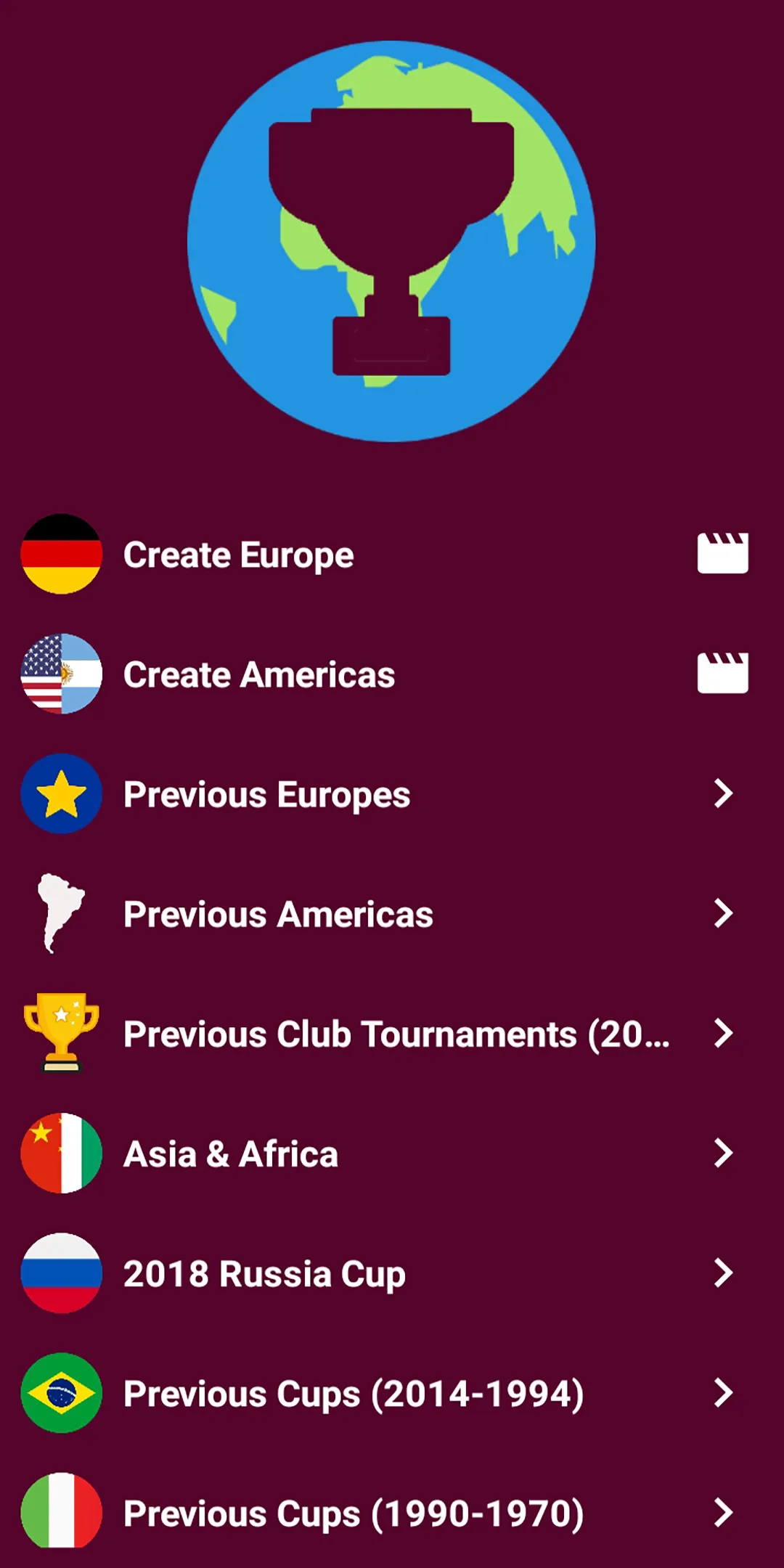 World Tournaments Simulator 24 | Indus Appstore | Screenshot