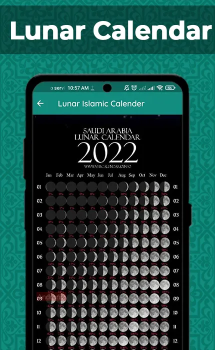 Islamic Calendar 2022 Hijri | Indus Appstore | Screenshot