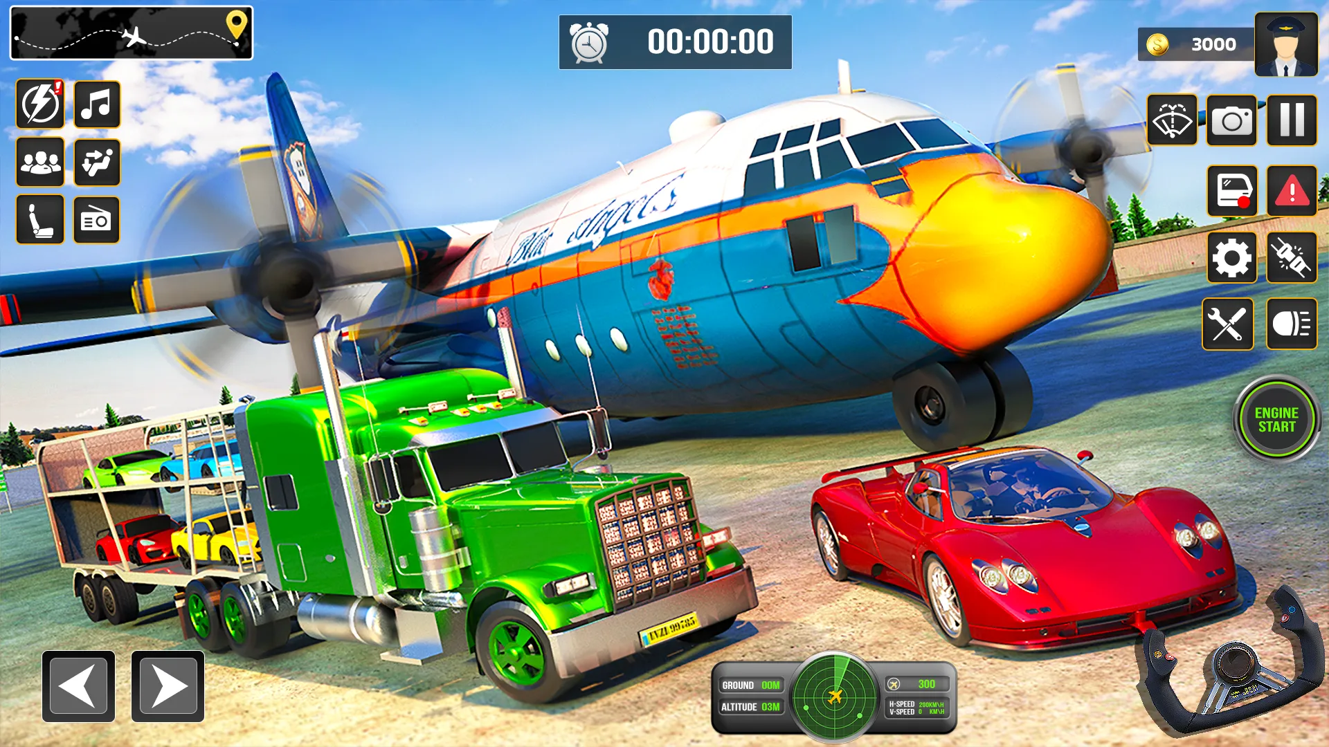 Car Transporter Airplane Pilot | Indus Appstore | Screenshot