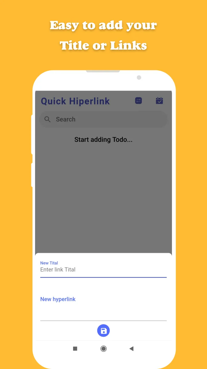 Quick Hyperlink Maker | Indus Appstore | Screenshot