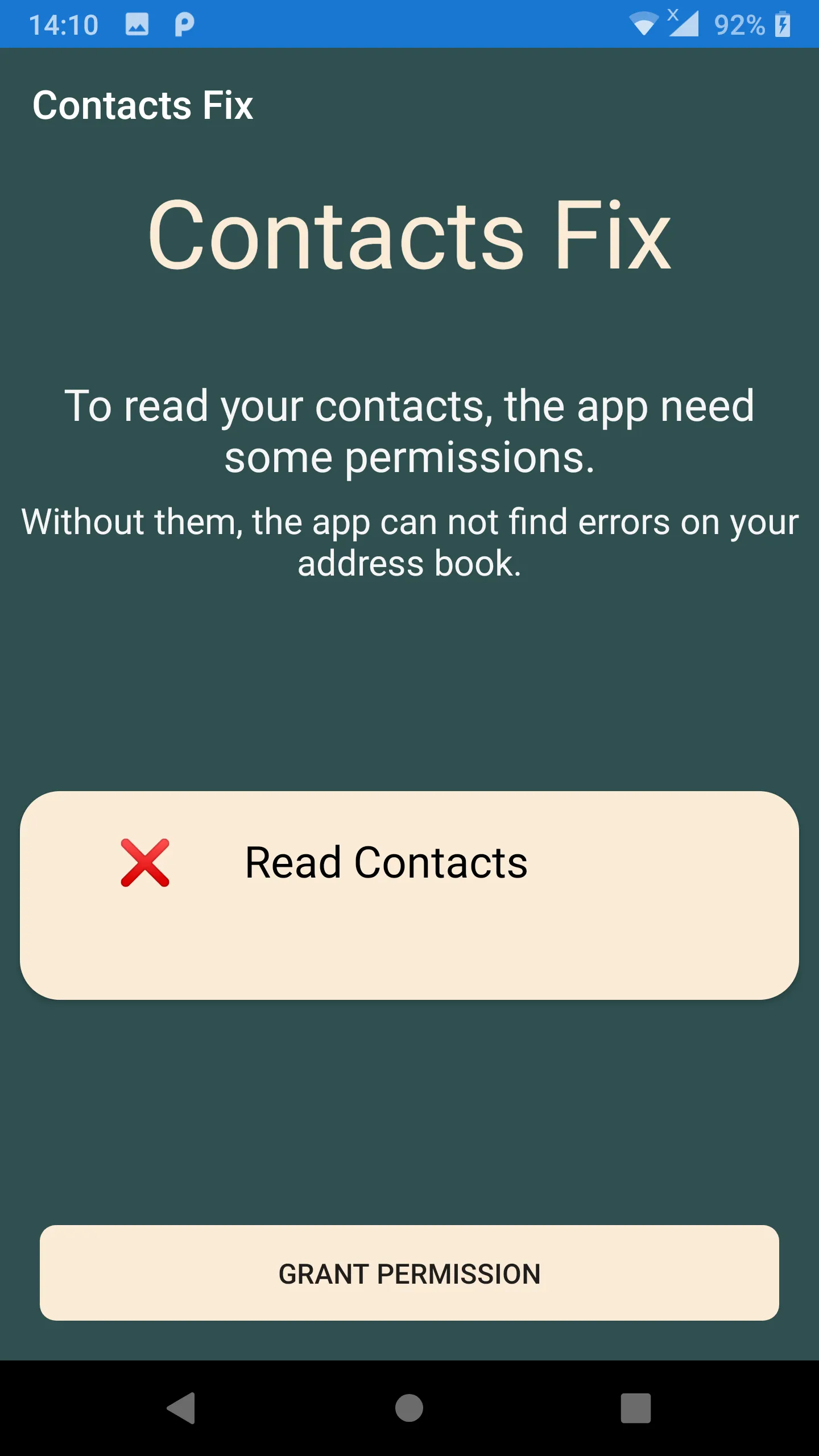 Contacts Fix | Indus Appstore | Screenshot