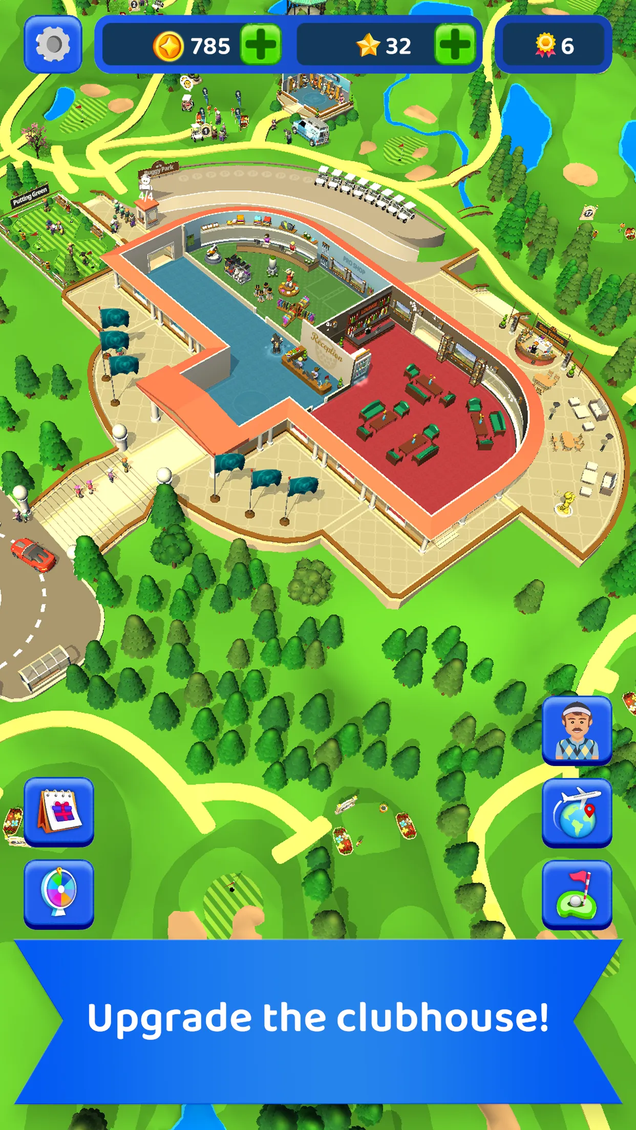 Idle Golf Club Manager Tycoon | Indus Appstore | Screenshot